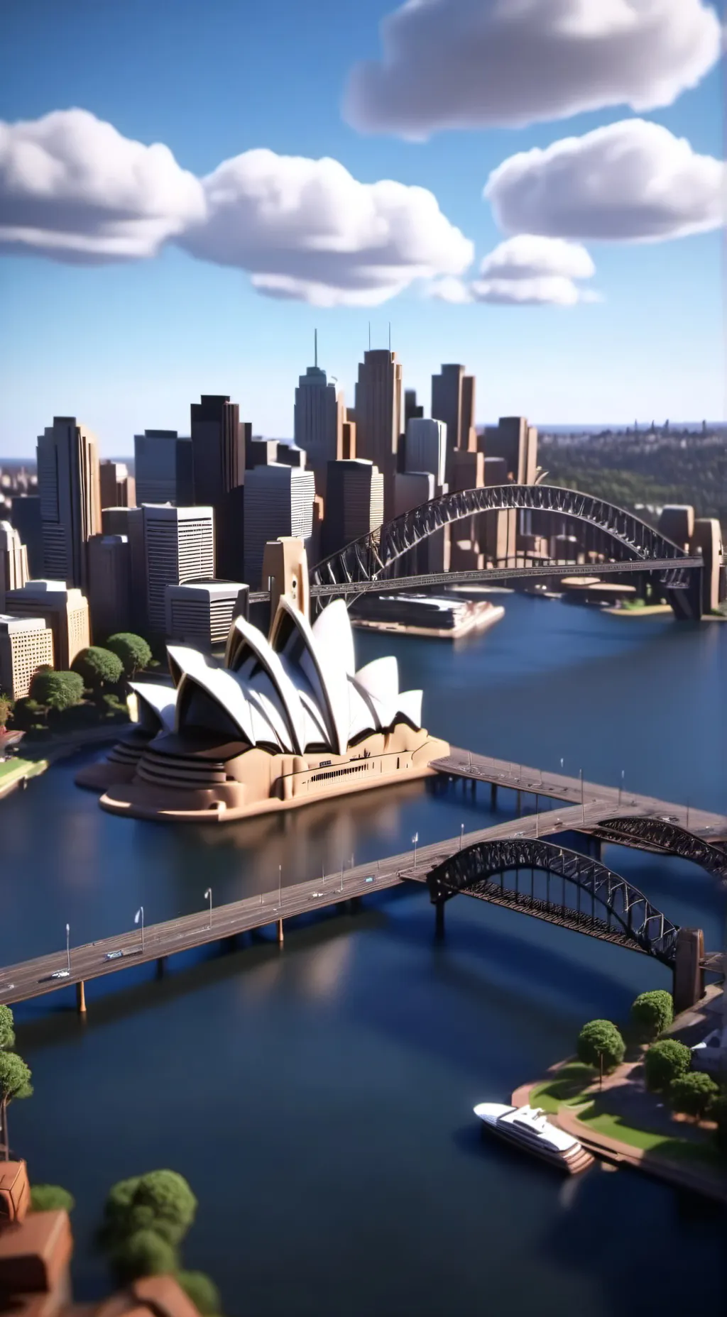 ai character: The City Of Sydney background