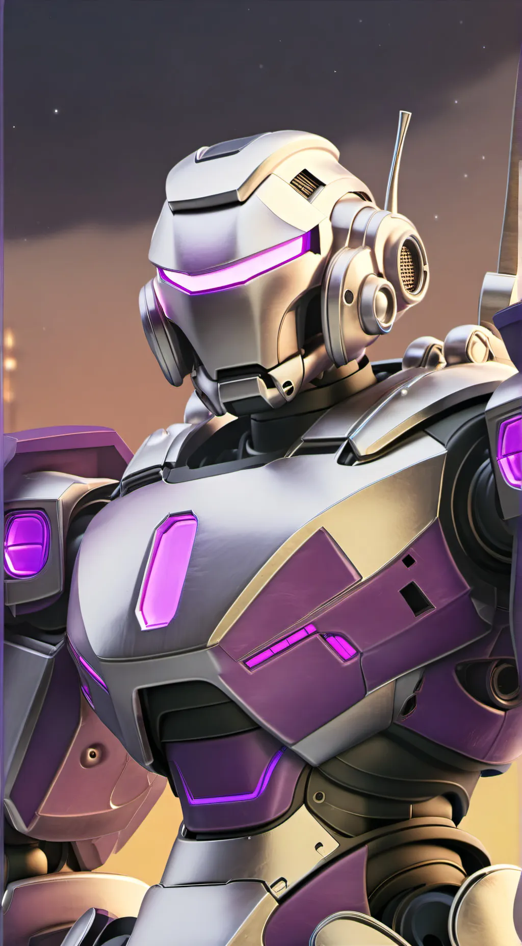 ai character: RadioDere background