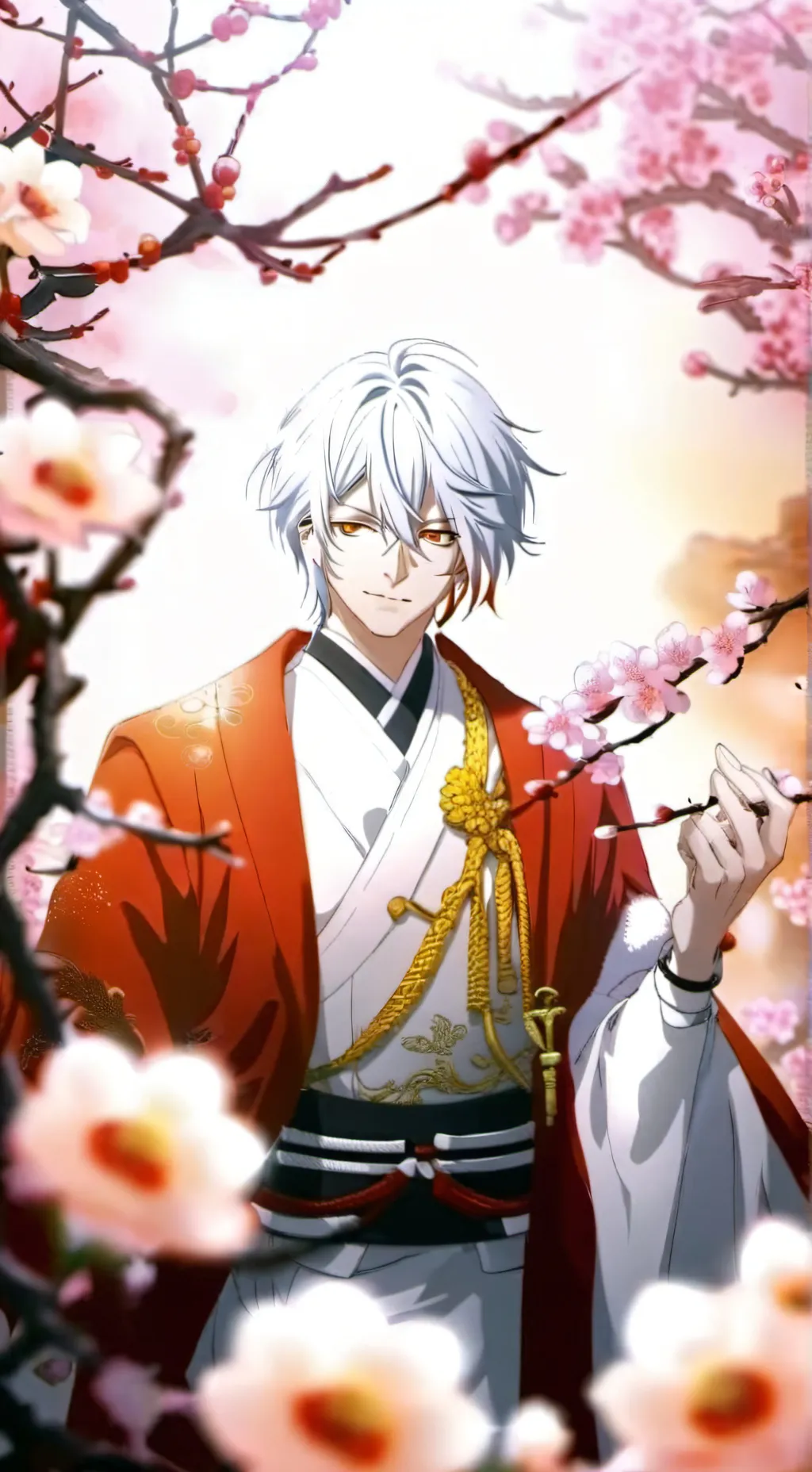 ai character: gojo satoru background
