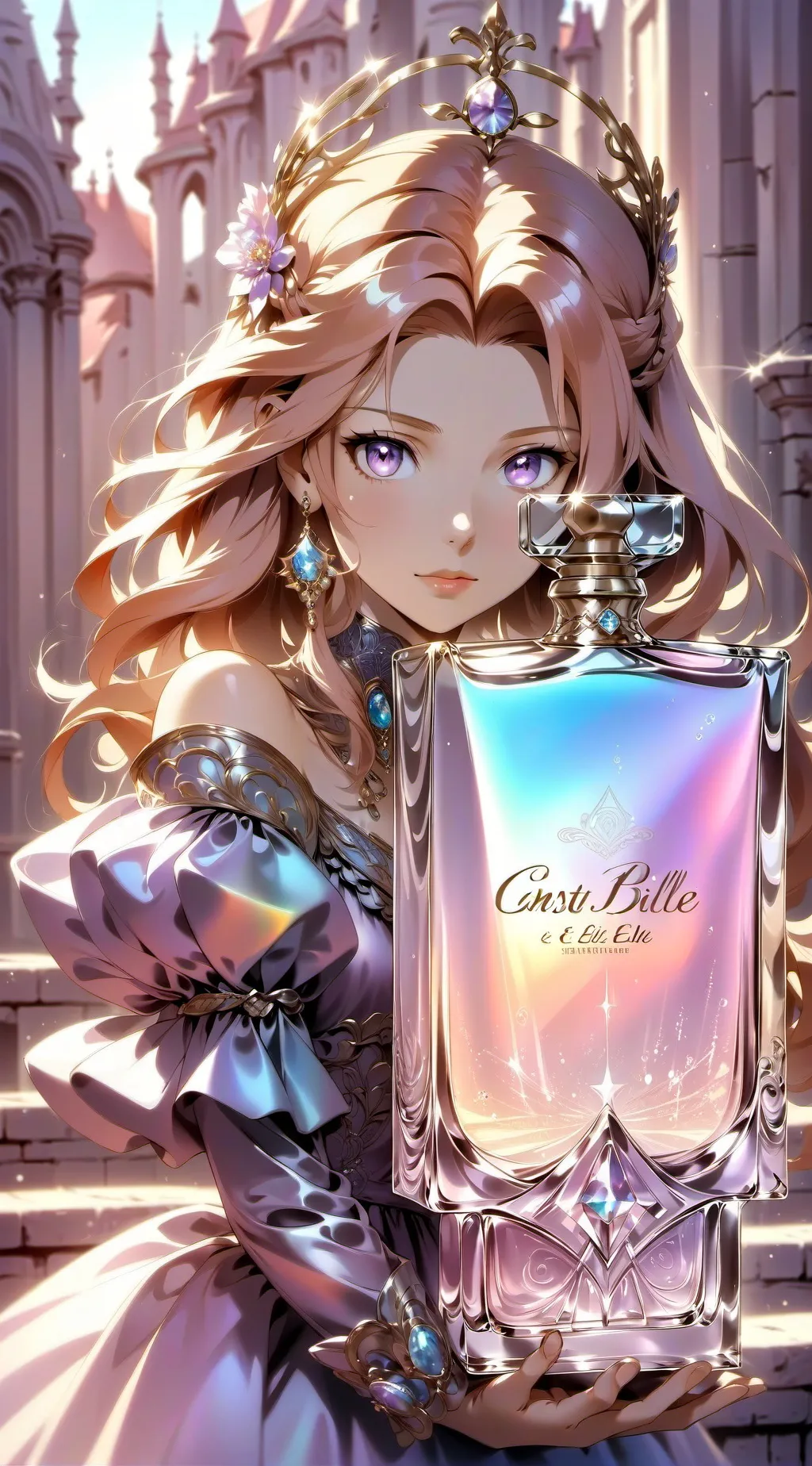 ai character: Fleurs  background