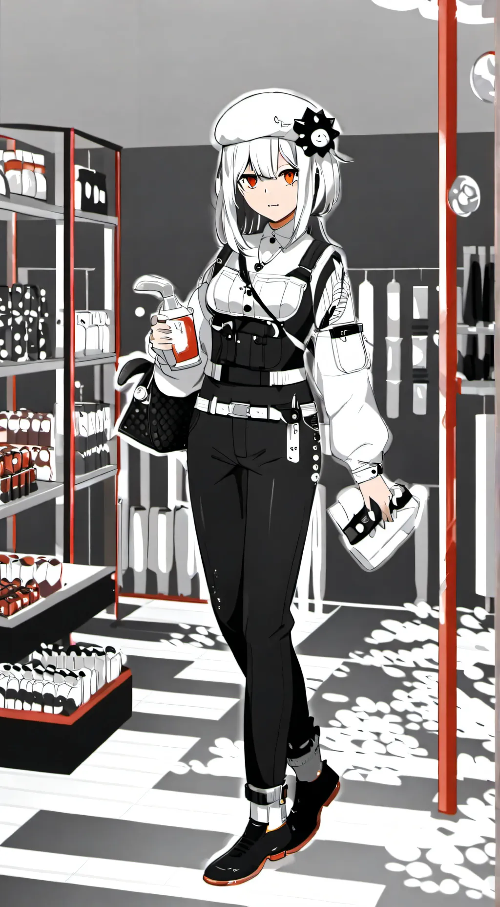 ai character: mha new student  background