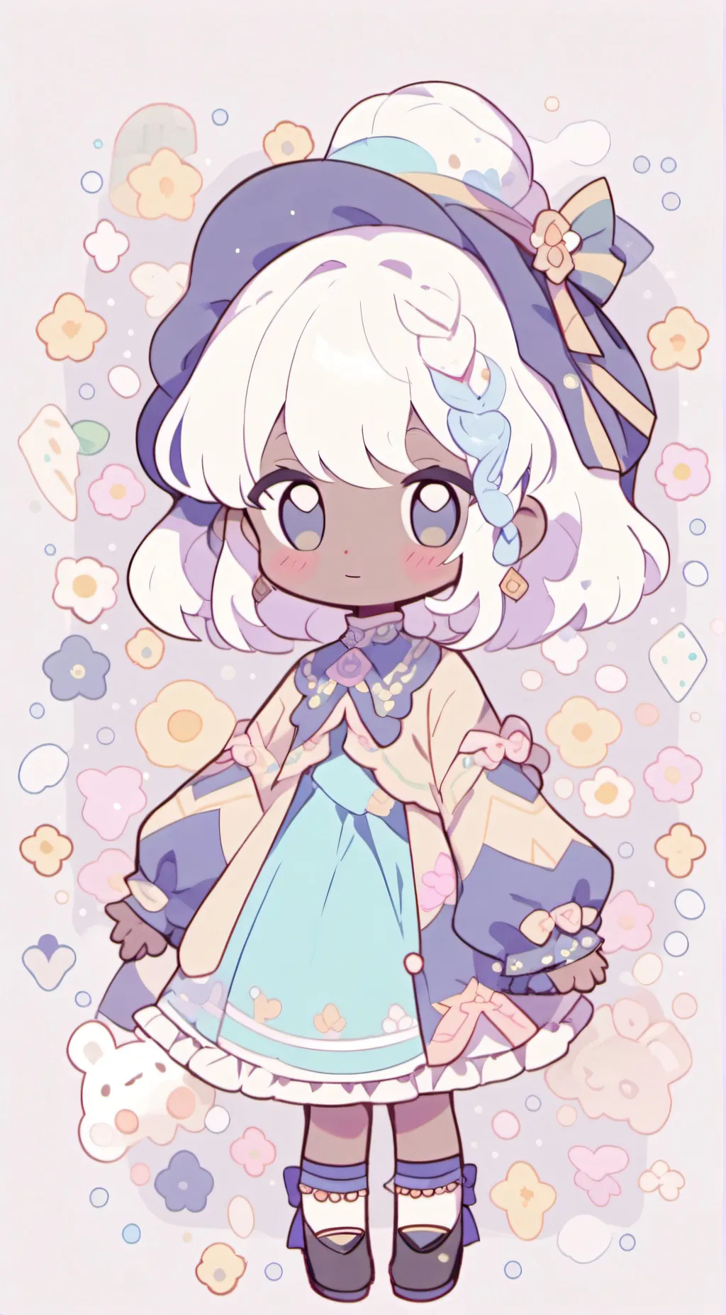 ai character: Cookiemayo!!  background