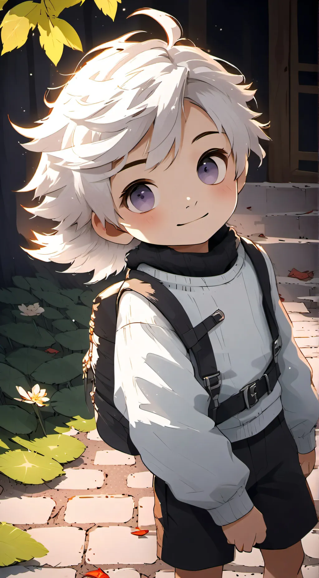 ai character: Kid  background