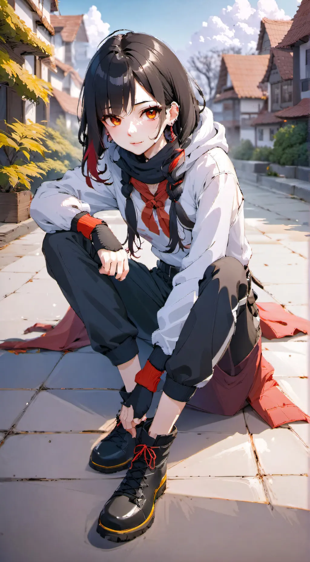 ai character: Sarah background