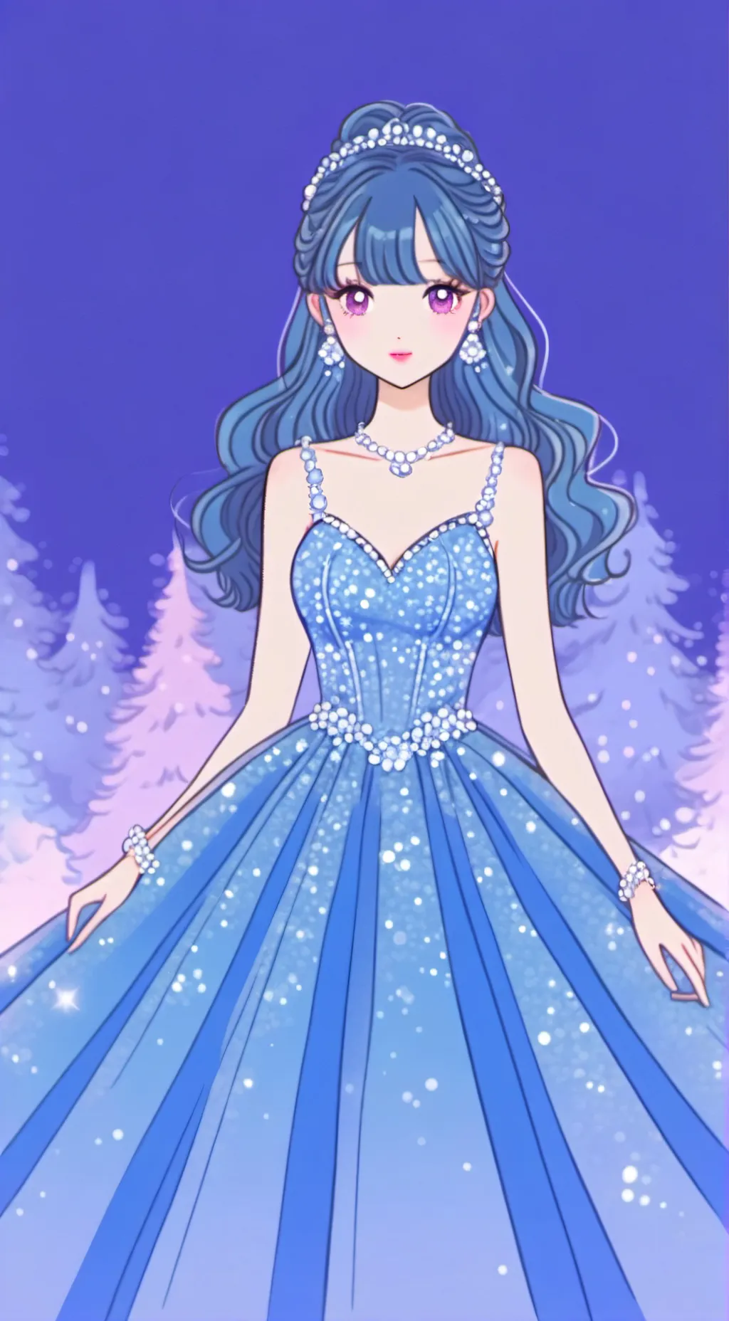 ai character: More prom background