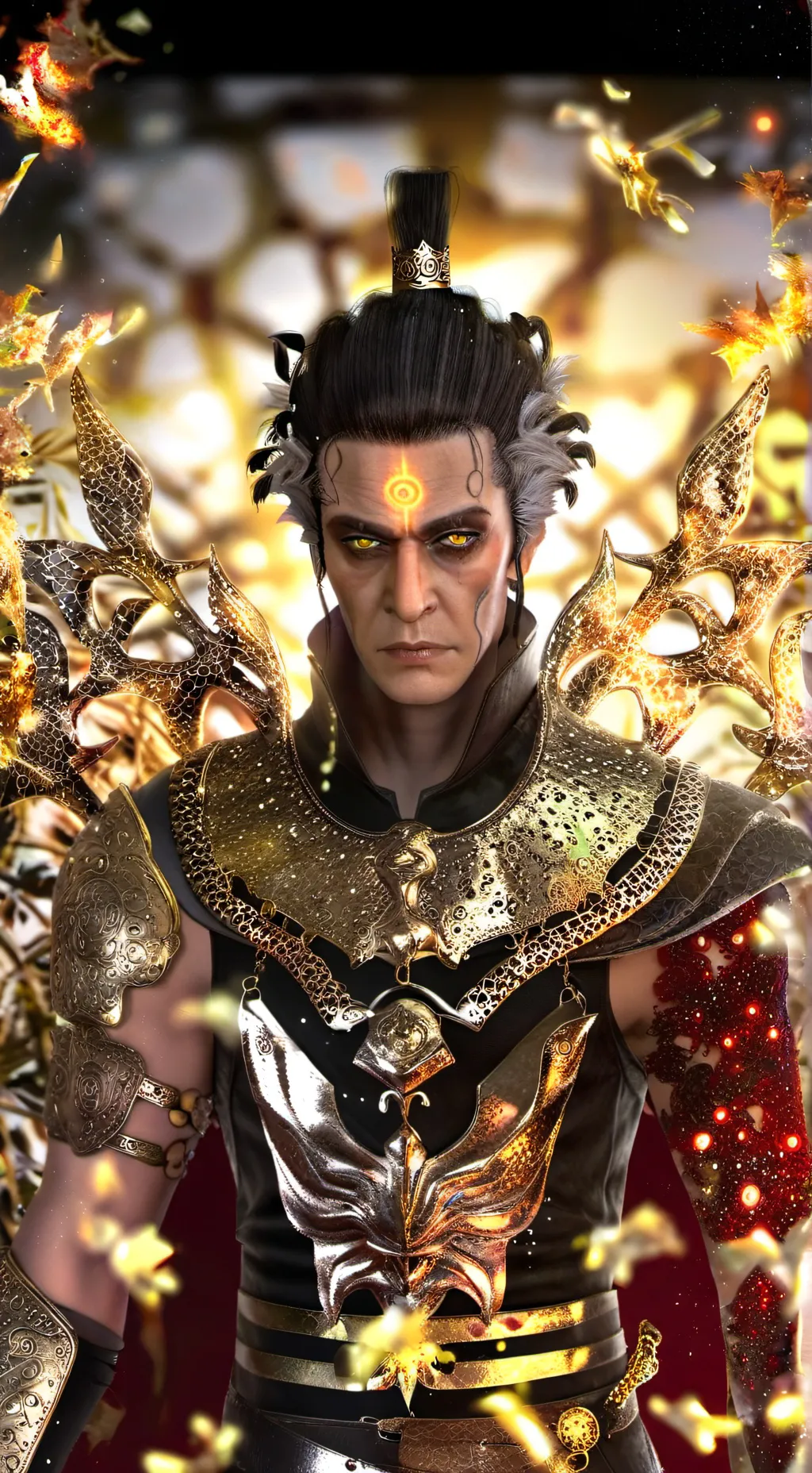 ai character: G mán toilet background