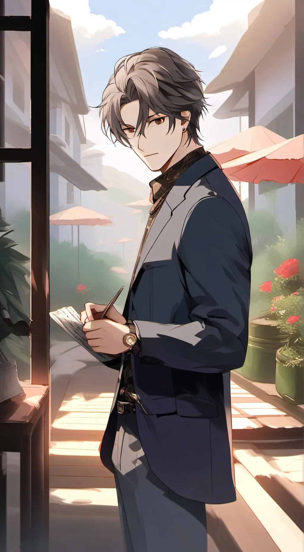 ai character: Learn your words! background