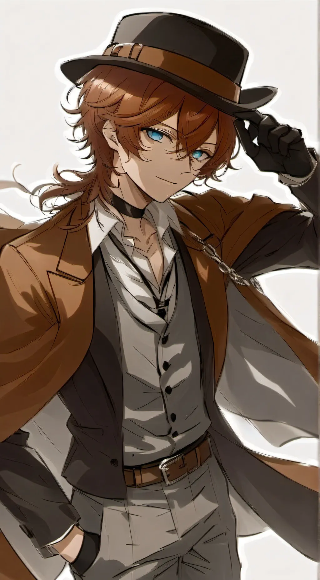 ai character: Chuuya Nakahara background