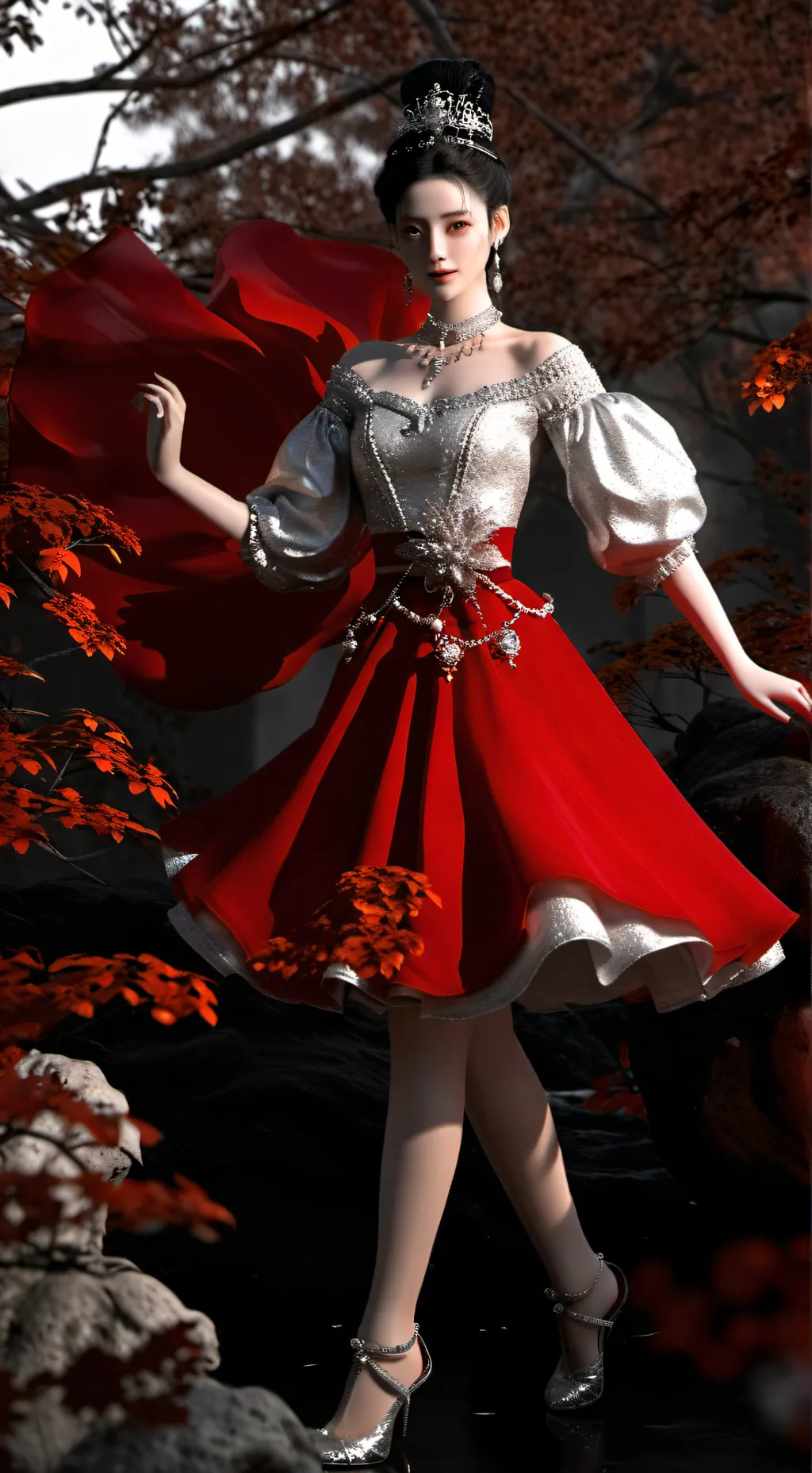 ai character: Luna background