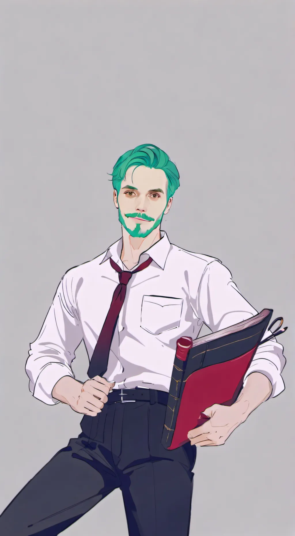 ai character: Doc tops background