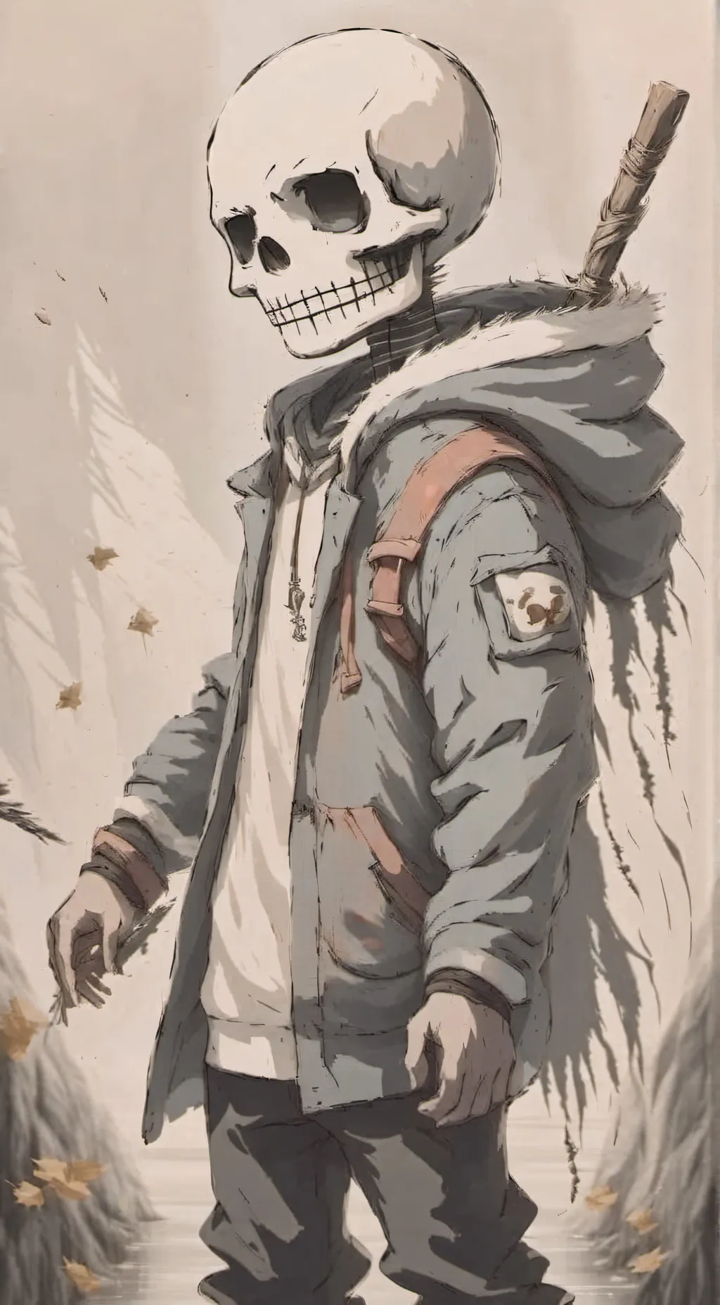 ai character: sans se lembrou background