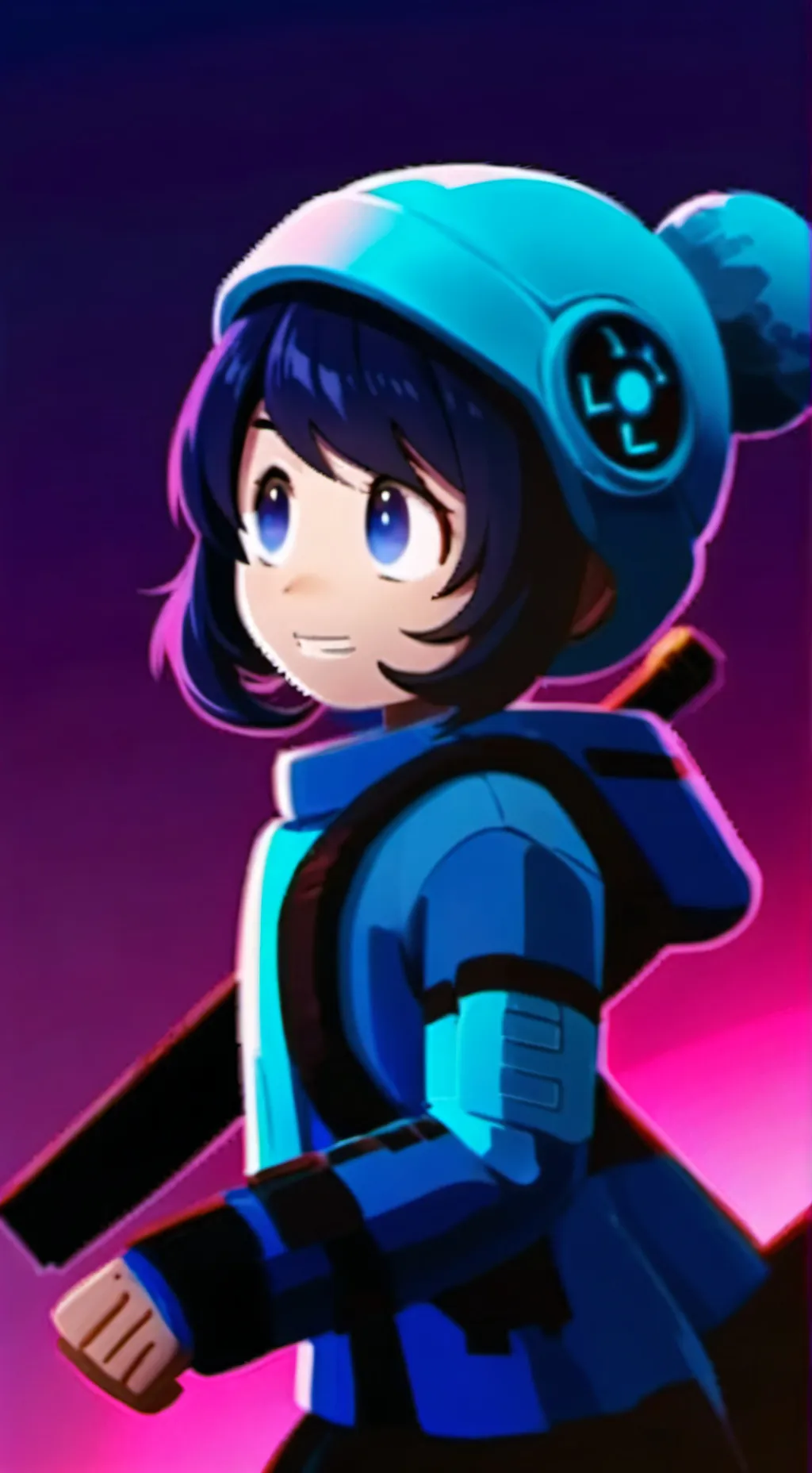 ai character: uzi doorman background