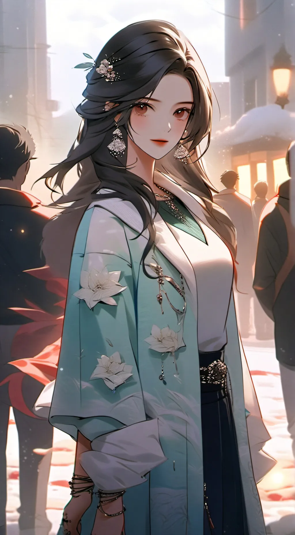 ai character: SLAYYYYY background