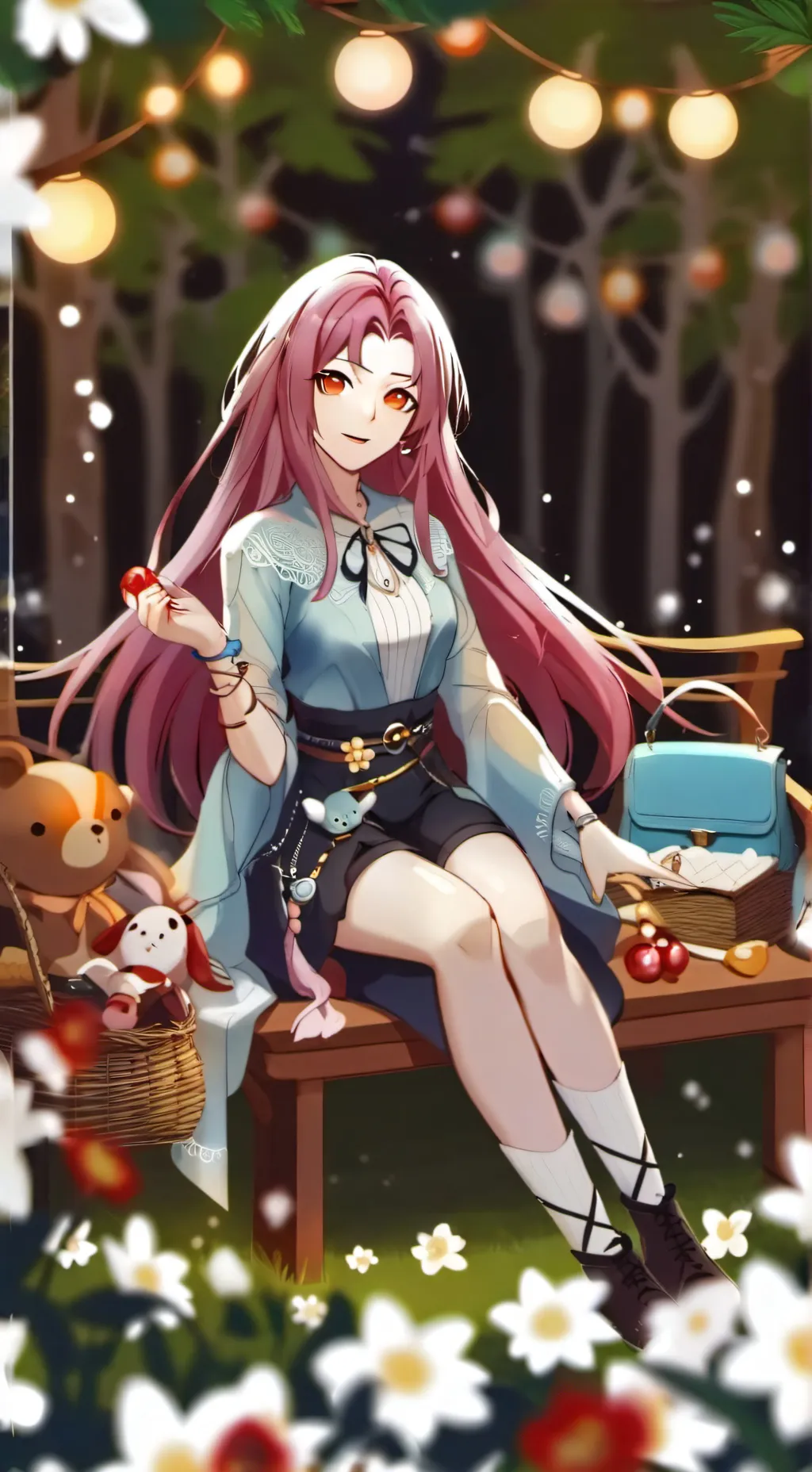 ai character: lia background