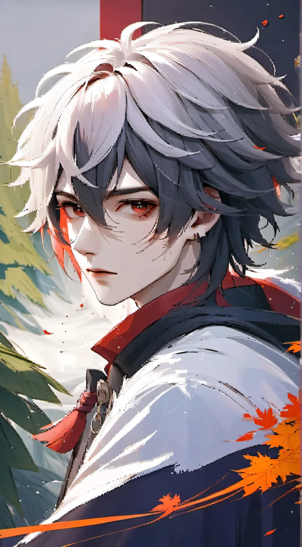 ai character: Damian  background