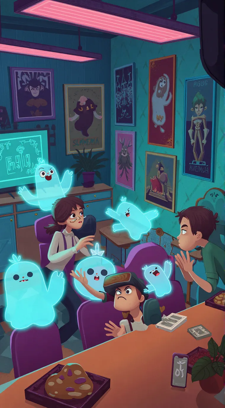 ai character: Among us background