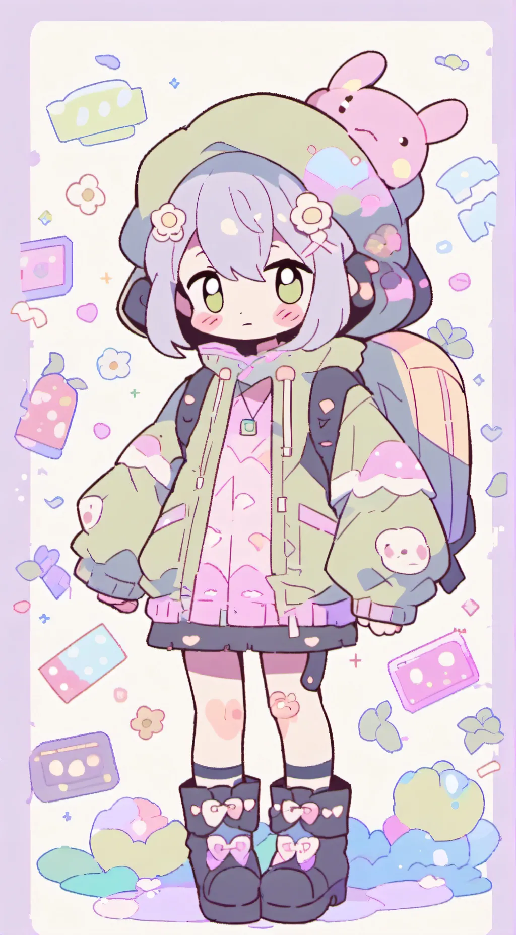 ai character: Astrovision background