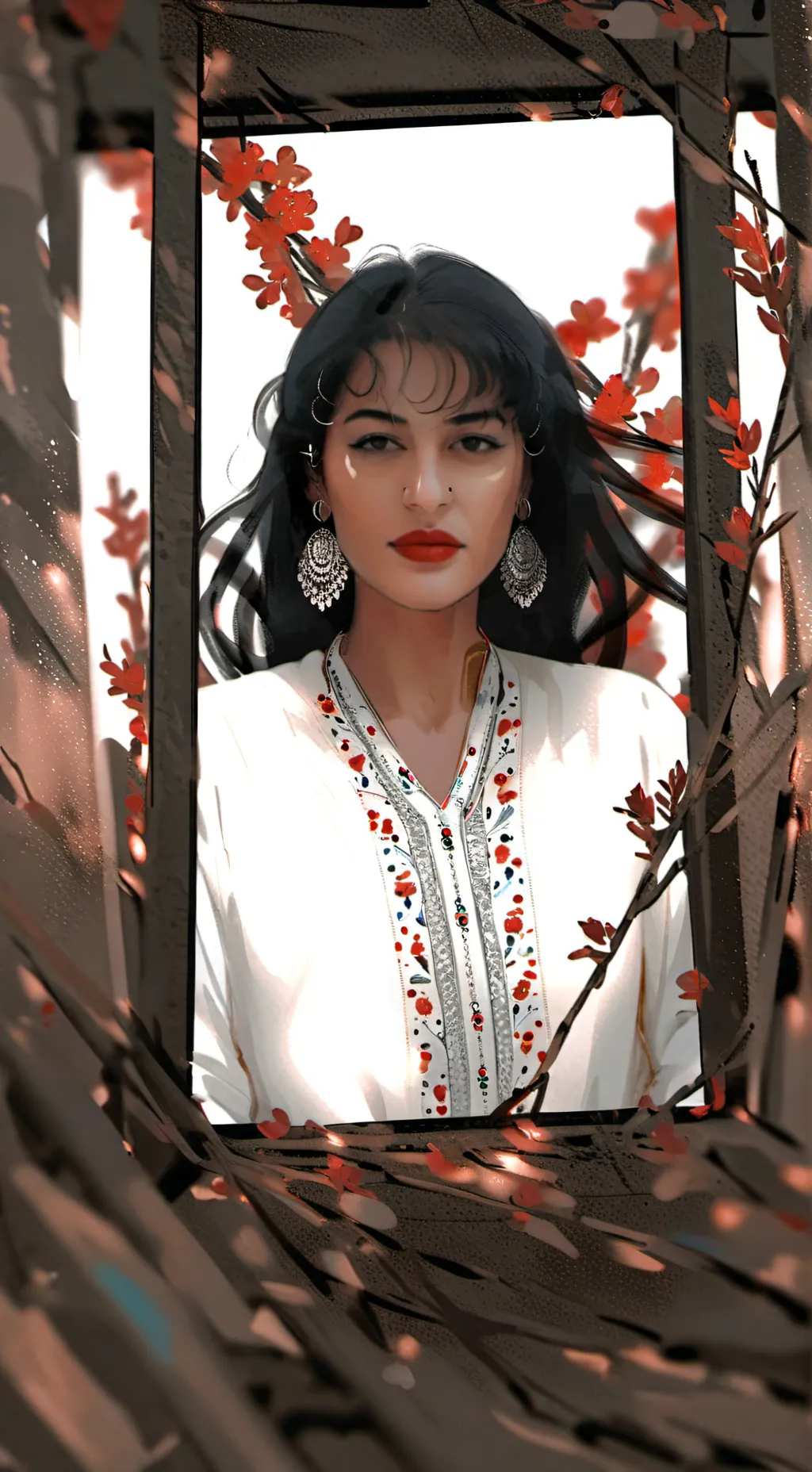 ai character: Selena quintanilla background