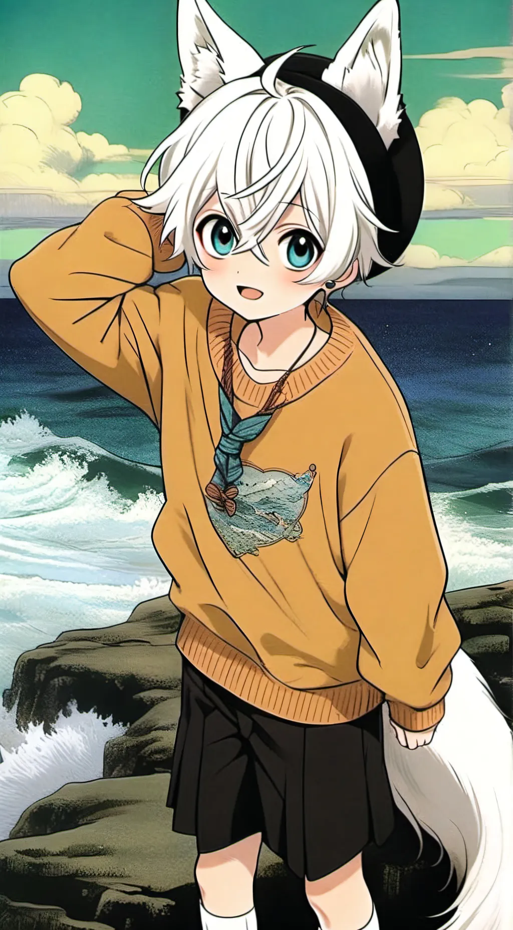 ai character: niko background