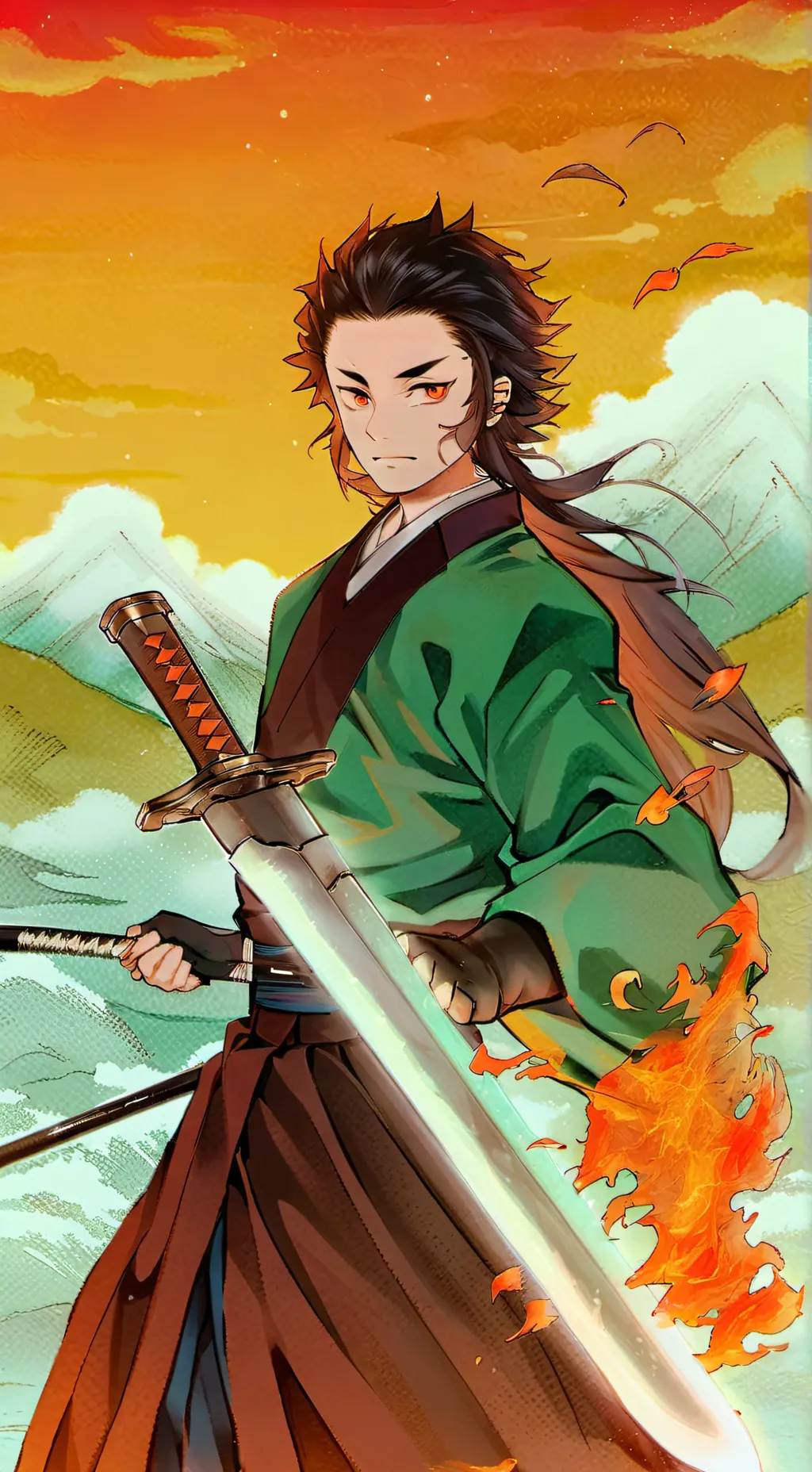 ai character: Tonjjro your dad background