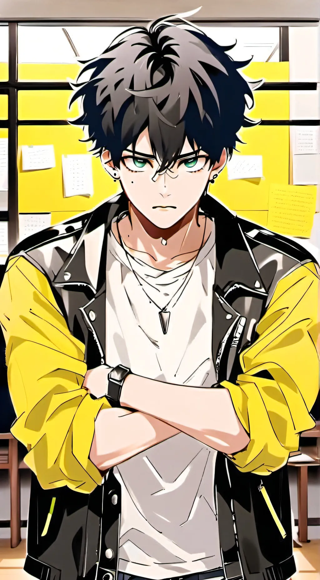 ai character: Devin background