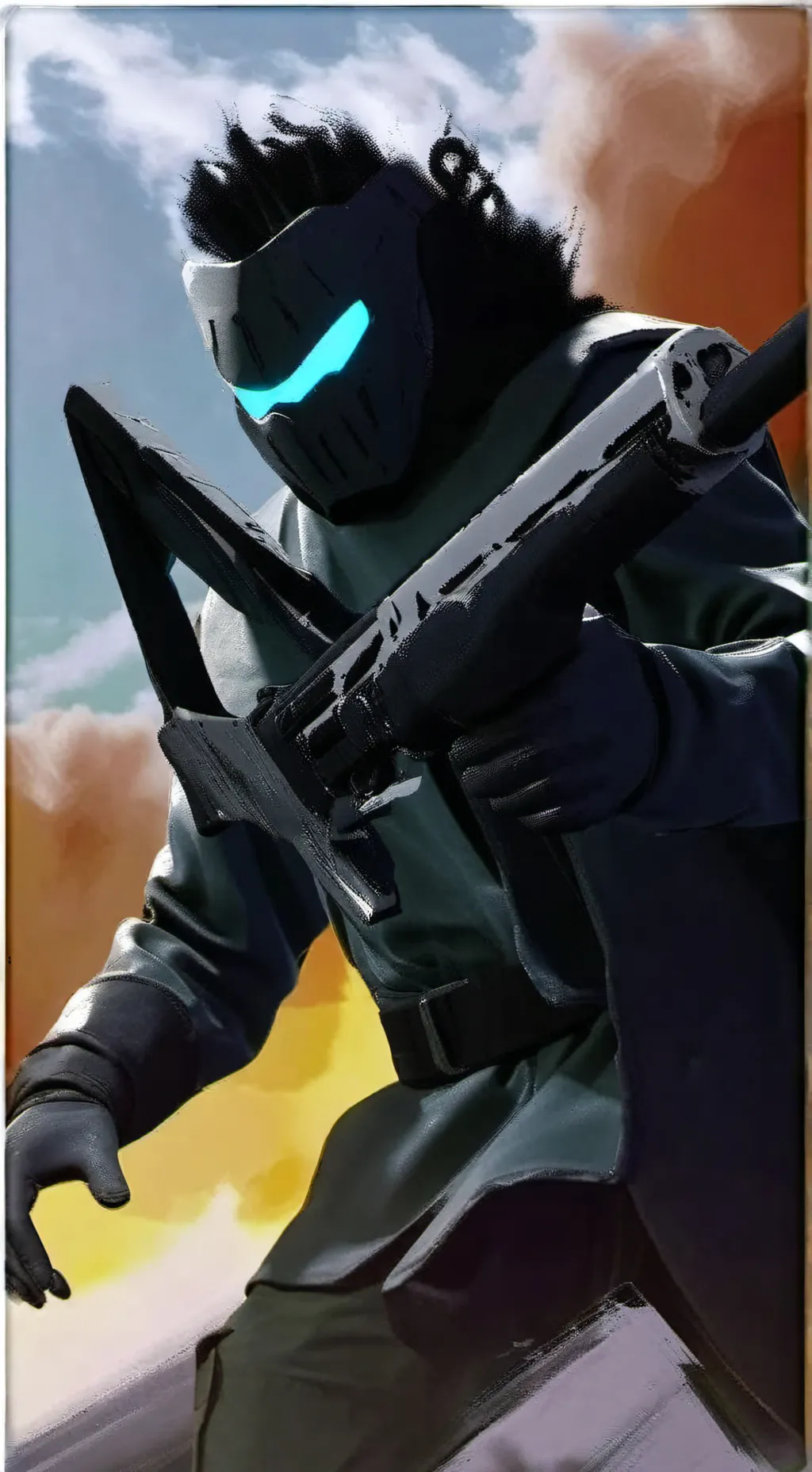 ai character: Злой Лео  background