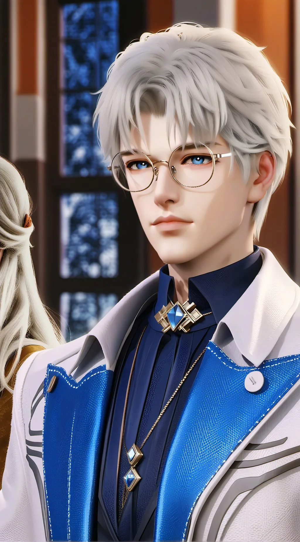 ai character: Alexander💐. background