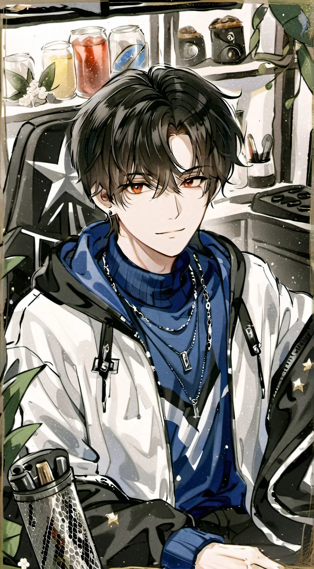 ai character: David background