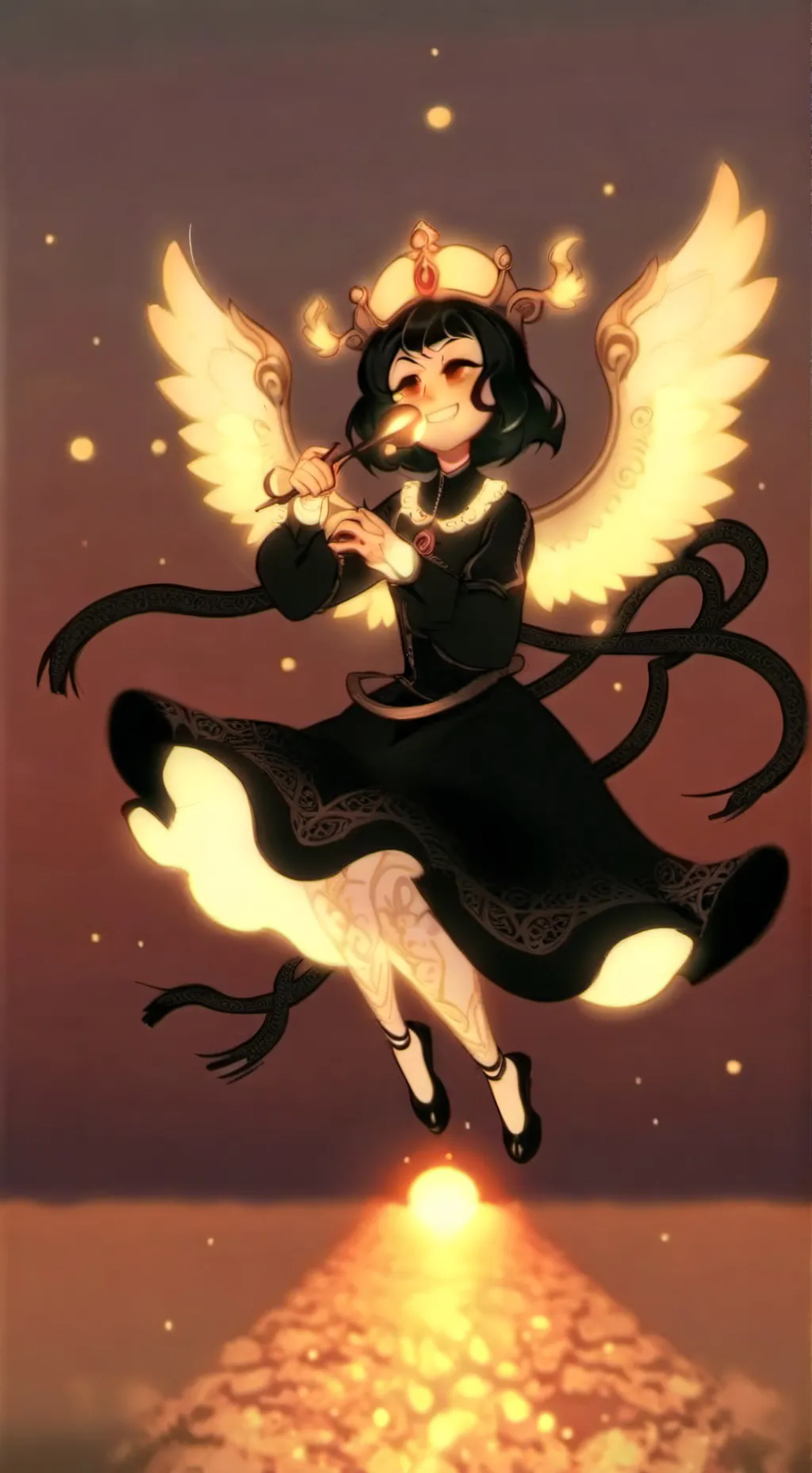 ai character: benda background