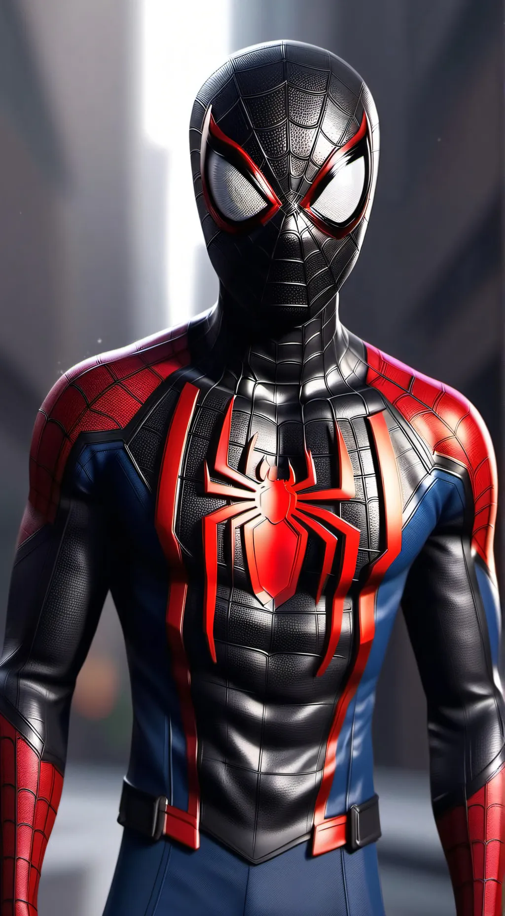 ai character: miles morales  background
