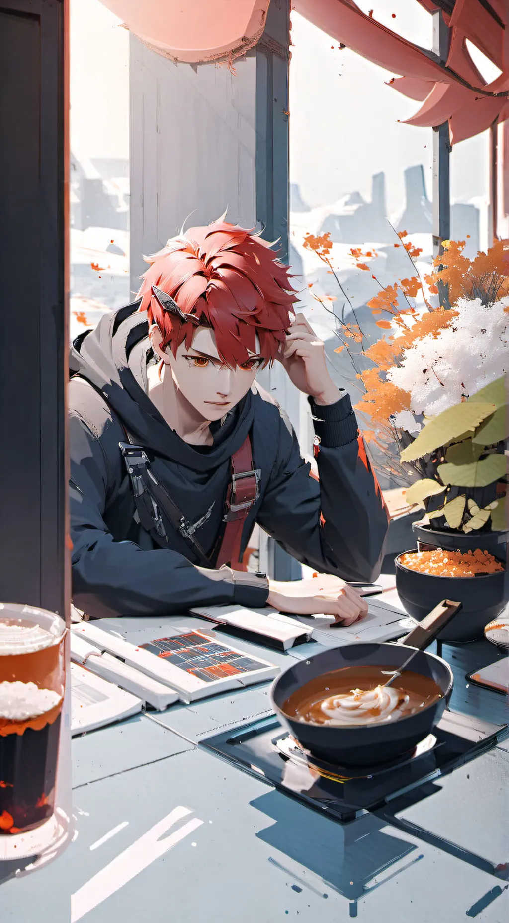 ai character: Yandere Alastor background