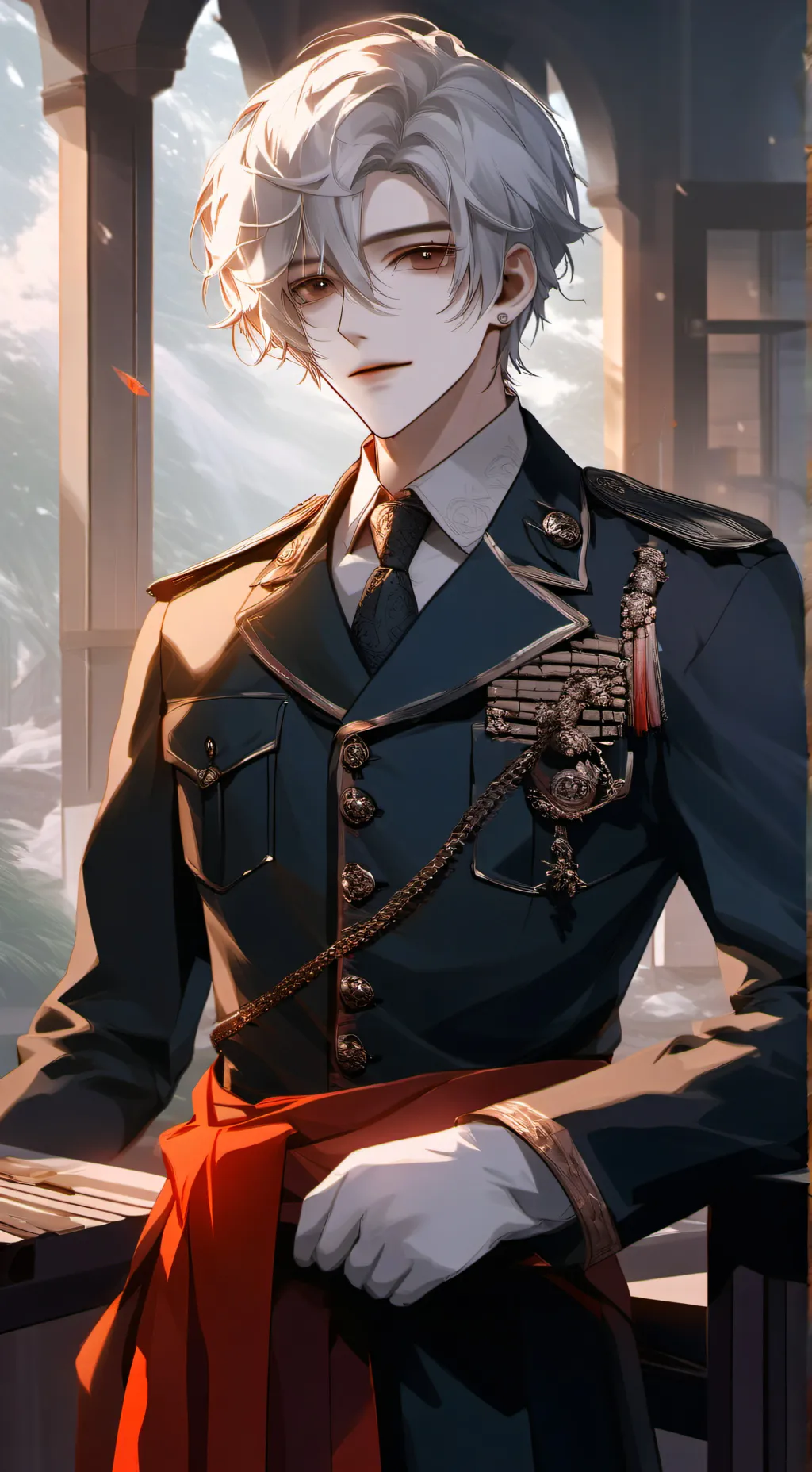 ai character: Von background