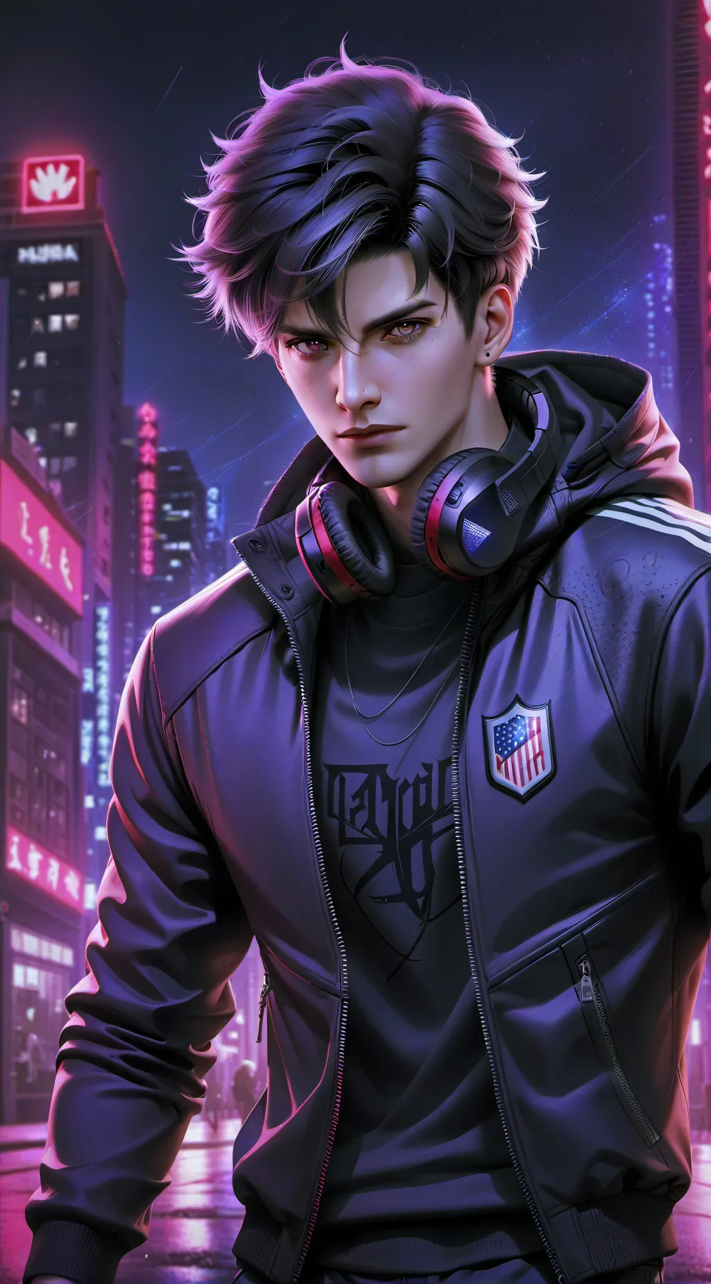 ai character: Rudolf Wong background