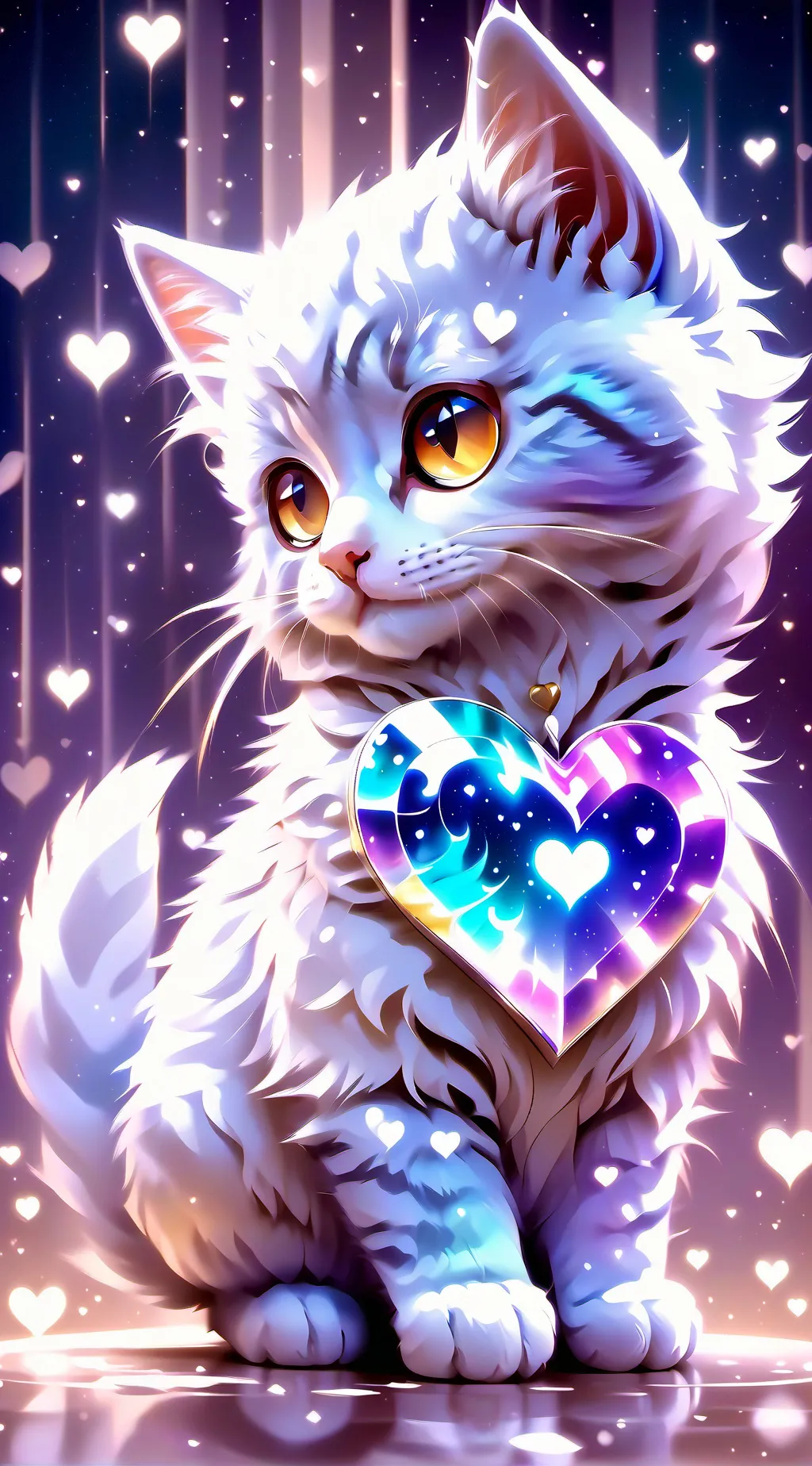 ai character: luna background