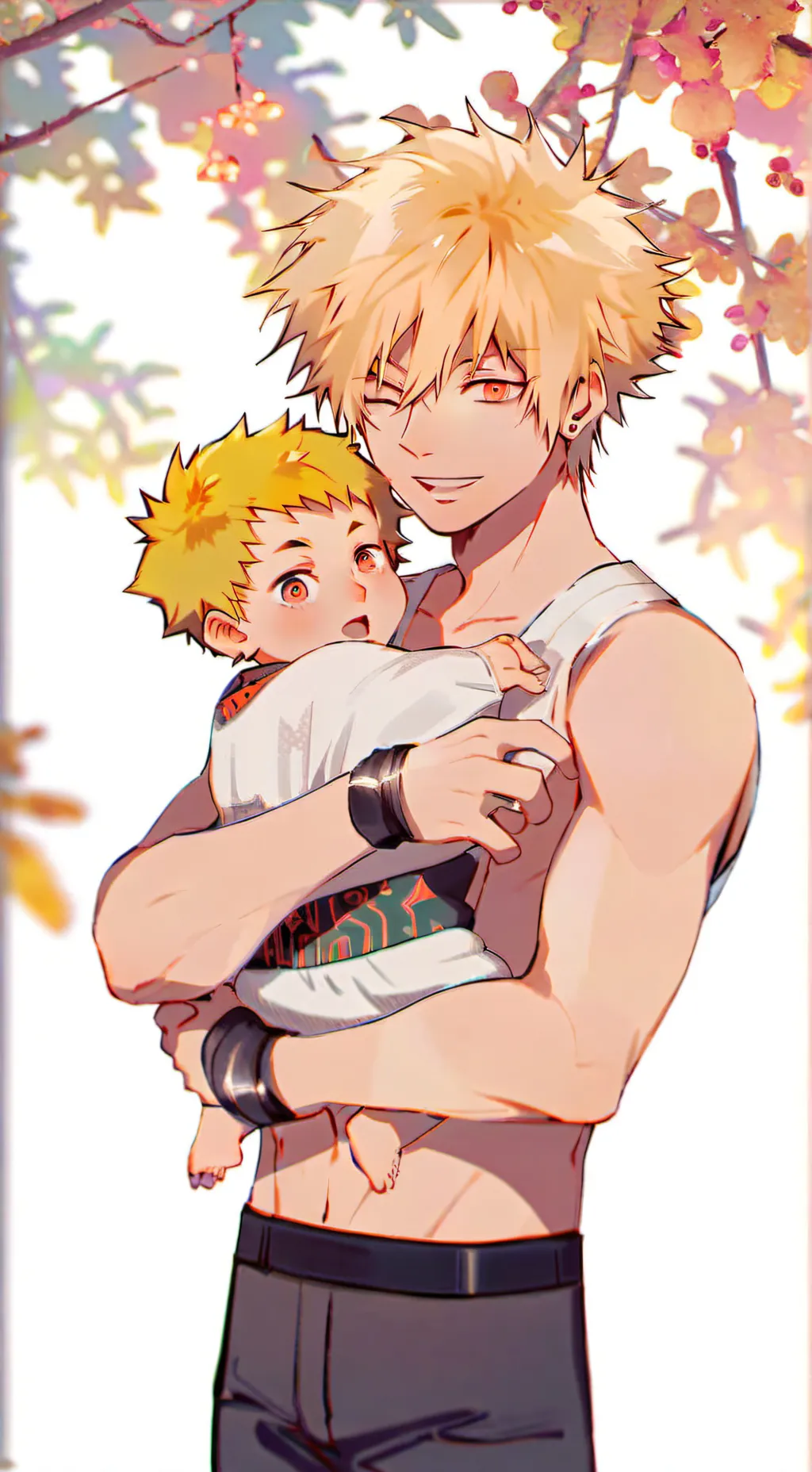 ai character: Bakugou and Kei background