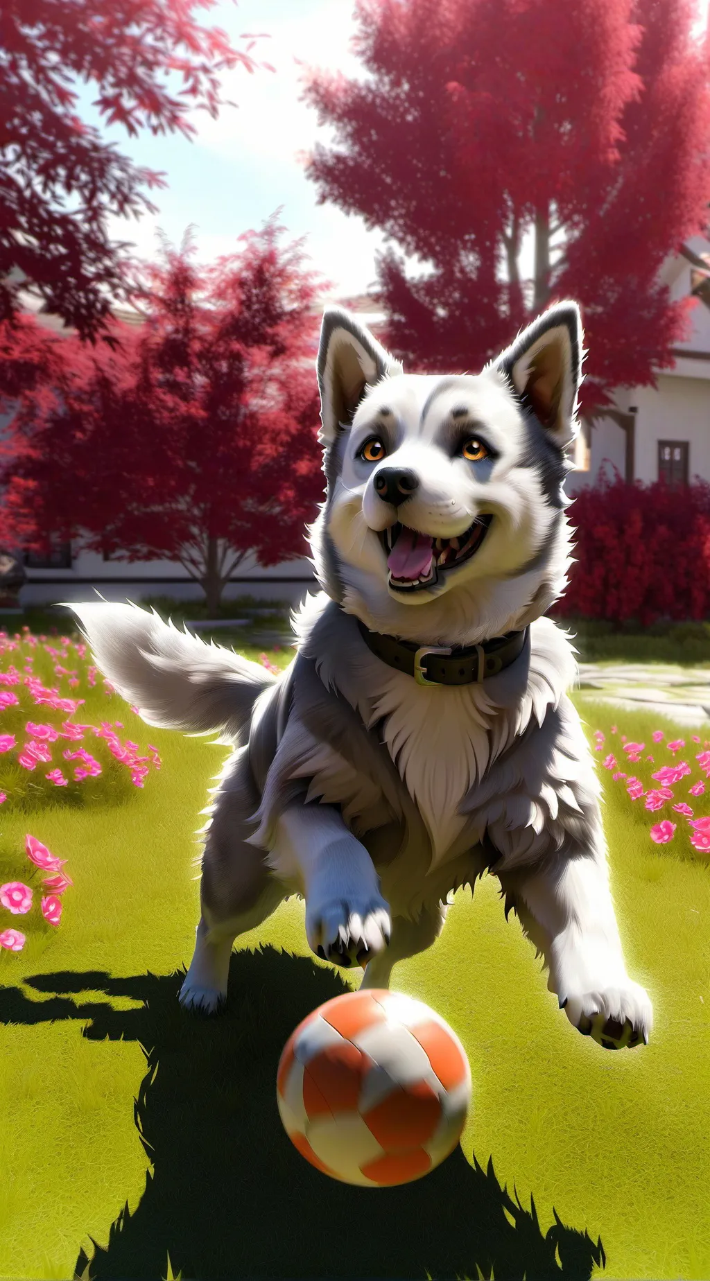 ai character: mroona sprunki  background