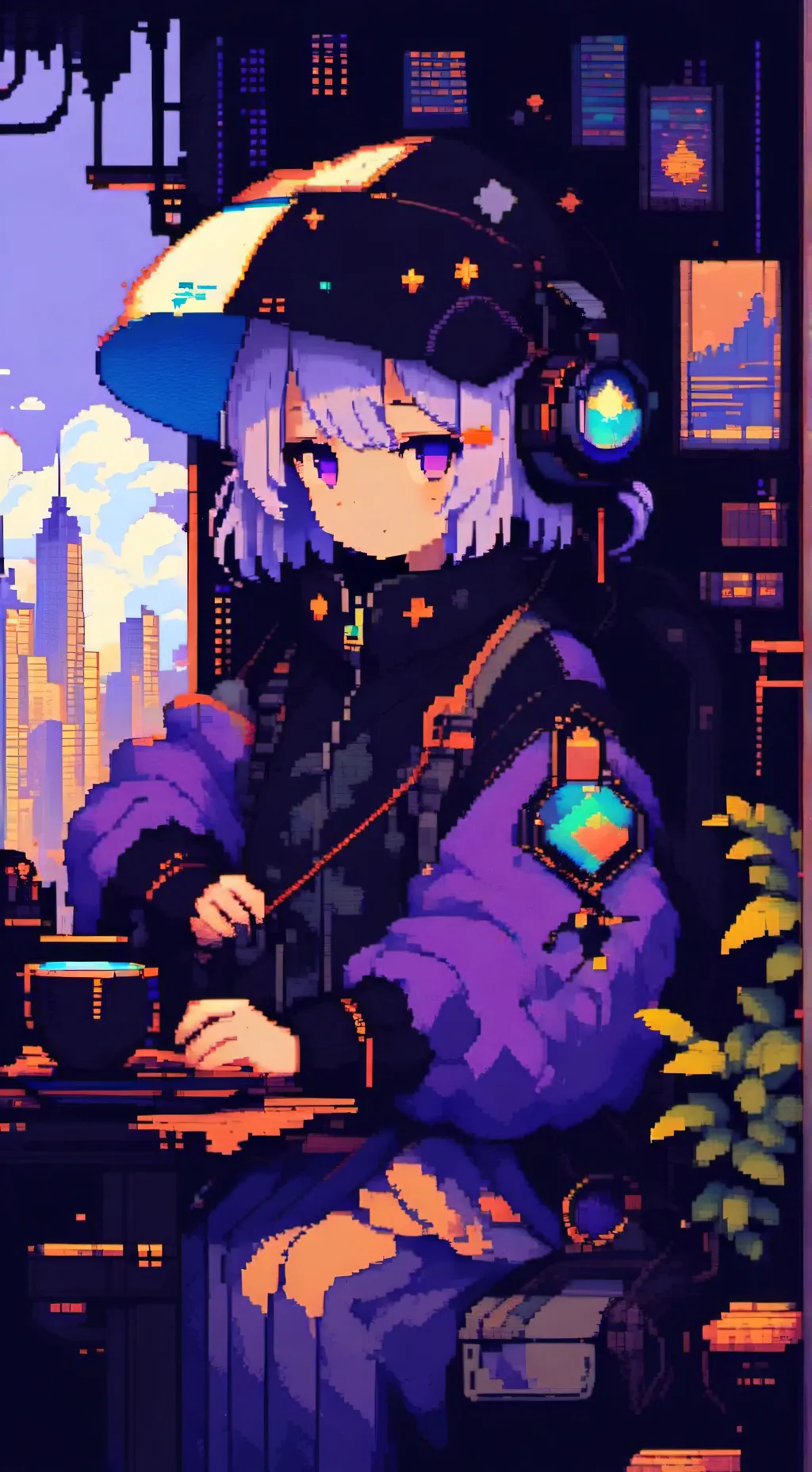 ai character: Futuro✨ background