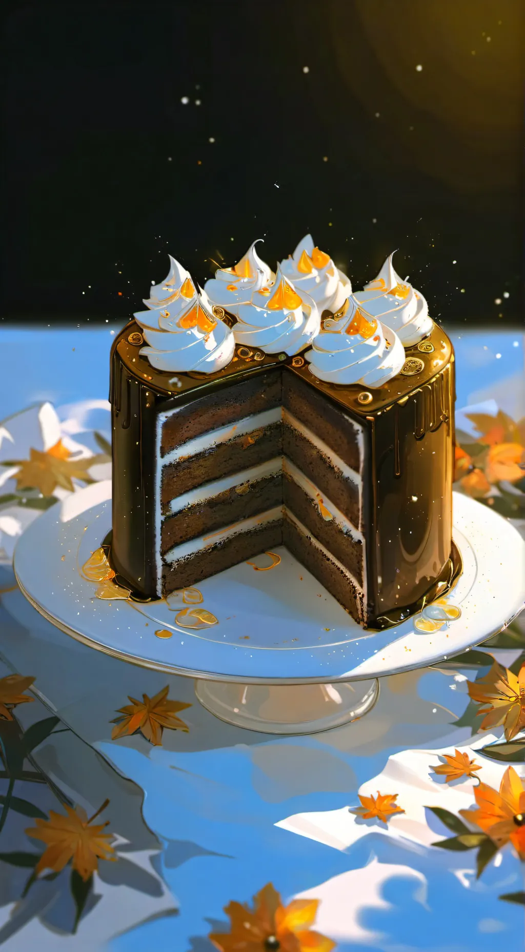 ai character: fruitcake (cosmo)  background