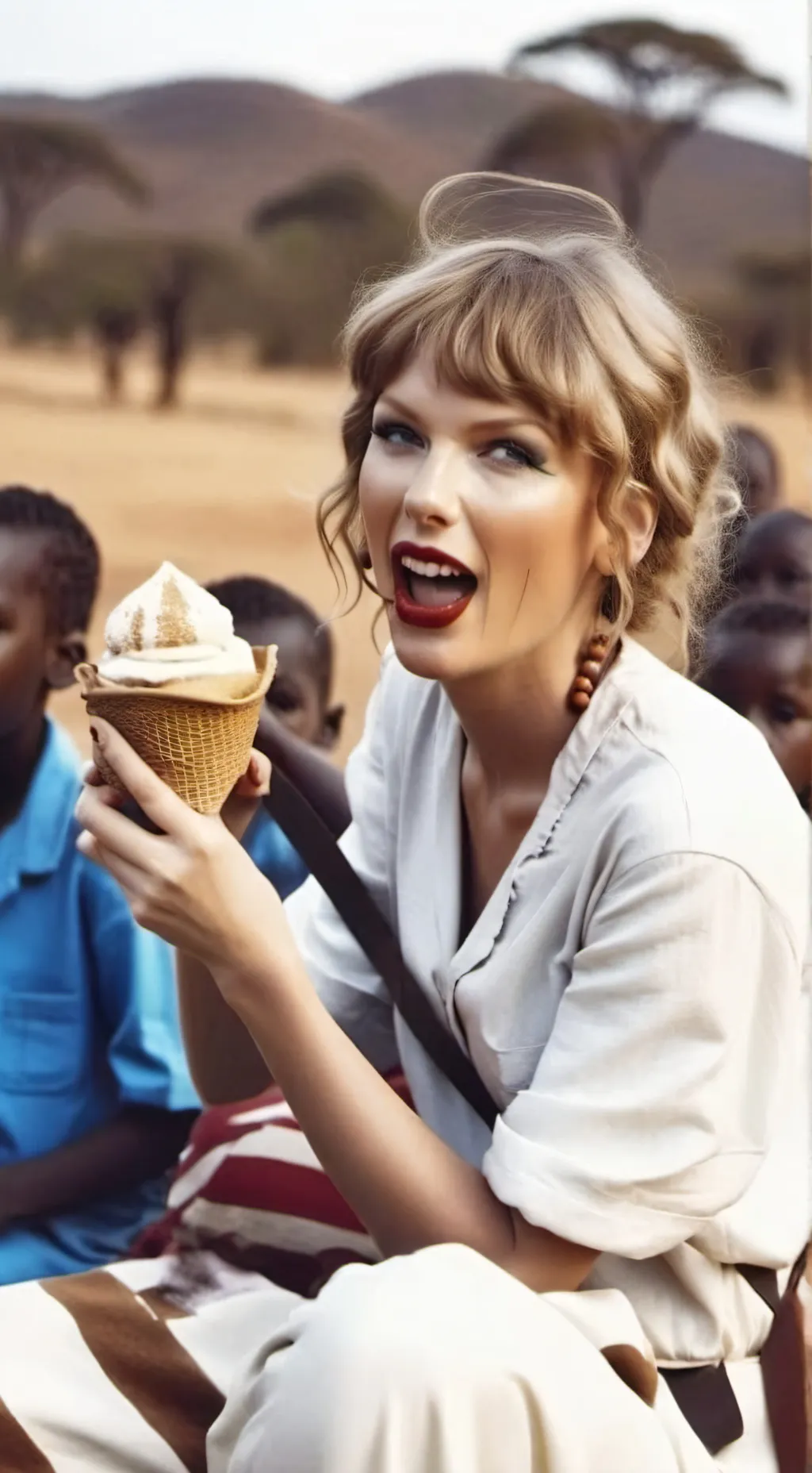 ai character: Taylor Swift background