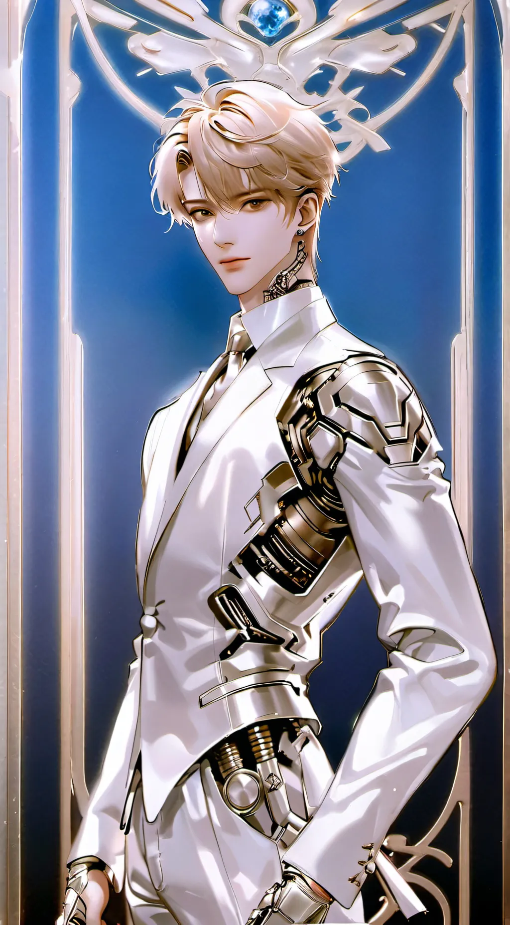 ai character: Oliver background