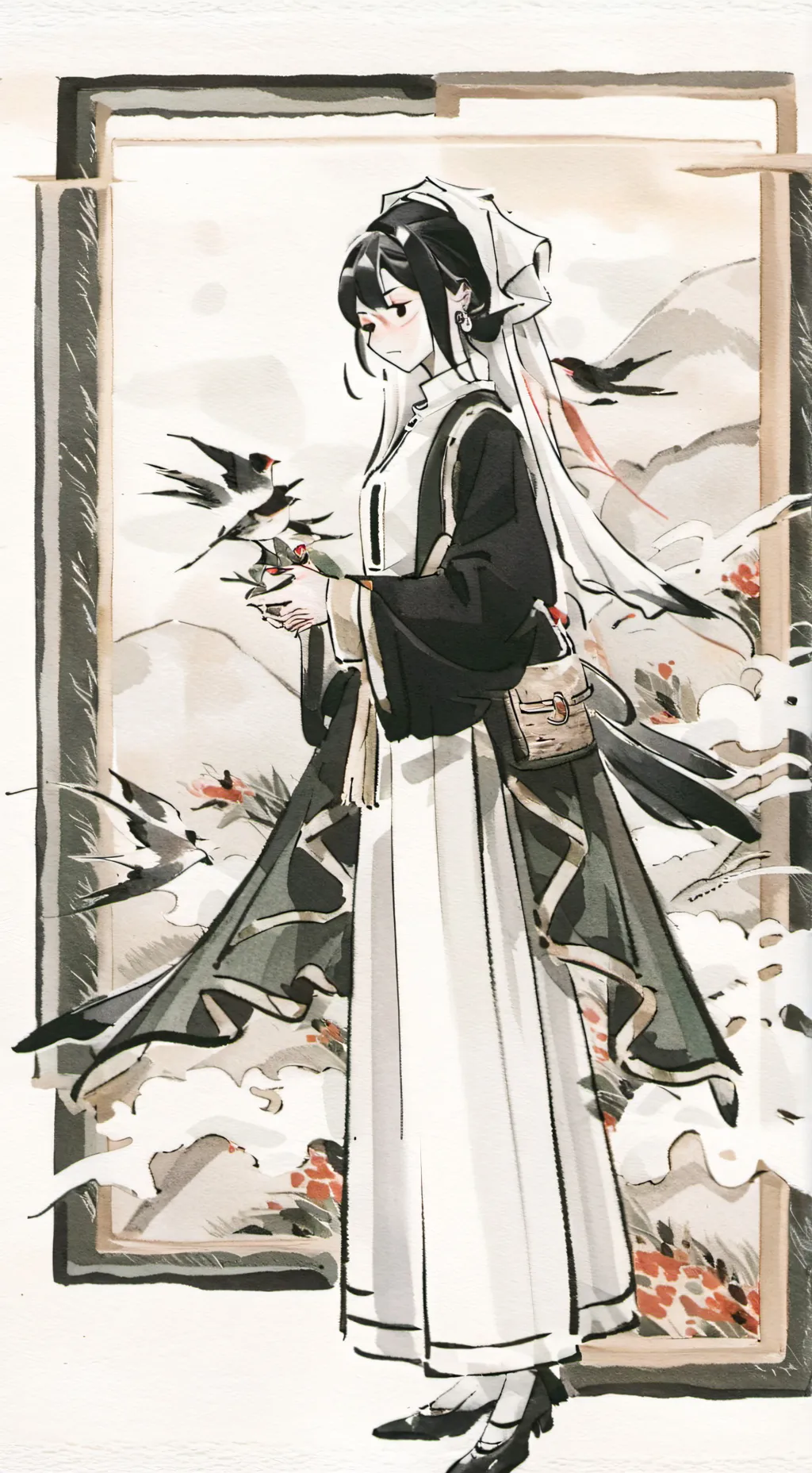 ai character: miss sasha (angry) background