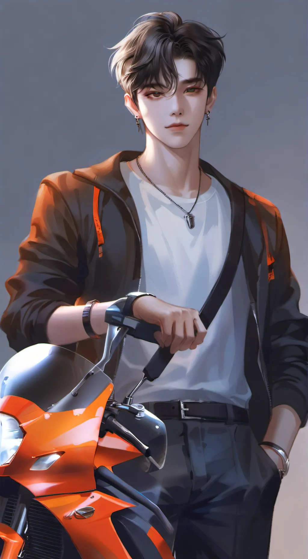 ai character: Liam background