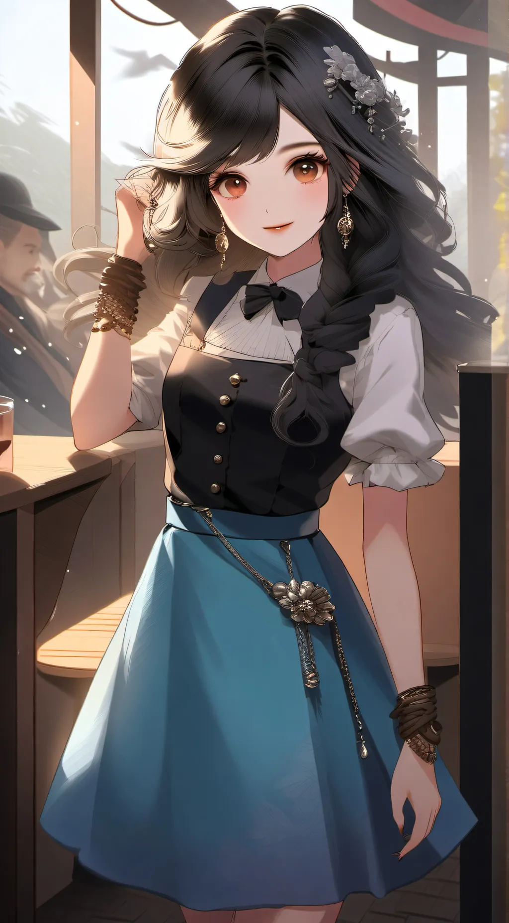 ai character: Tessa  background