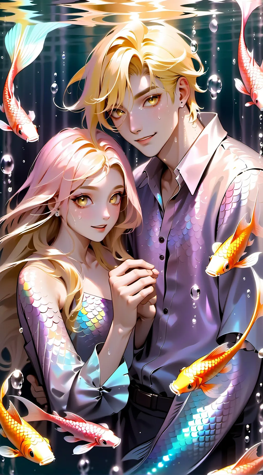 ai character: Pices background