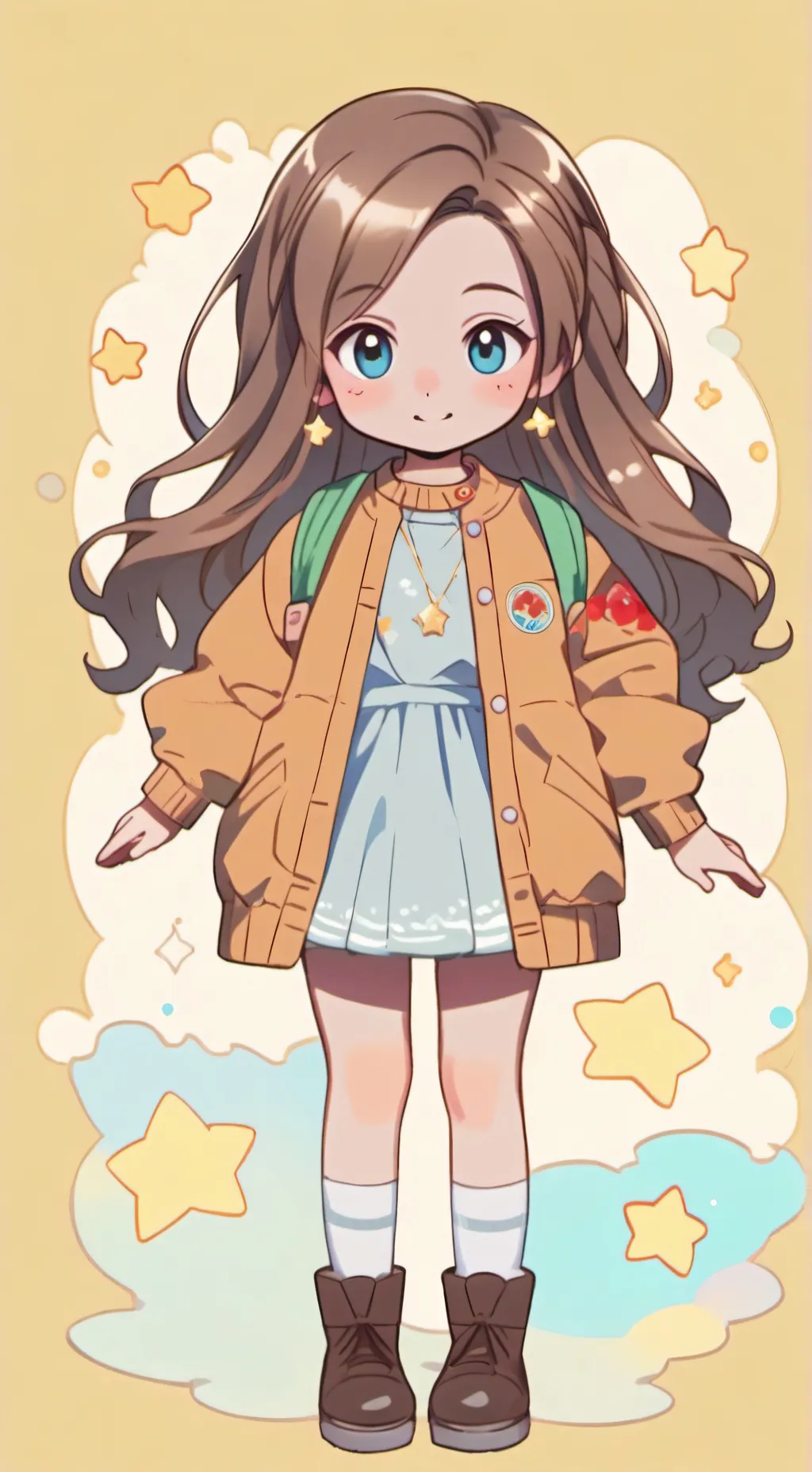 ai character: Olivia  background