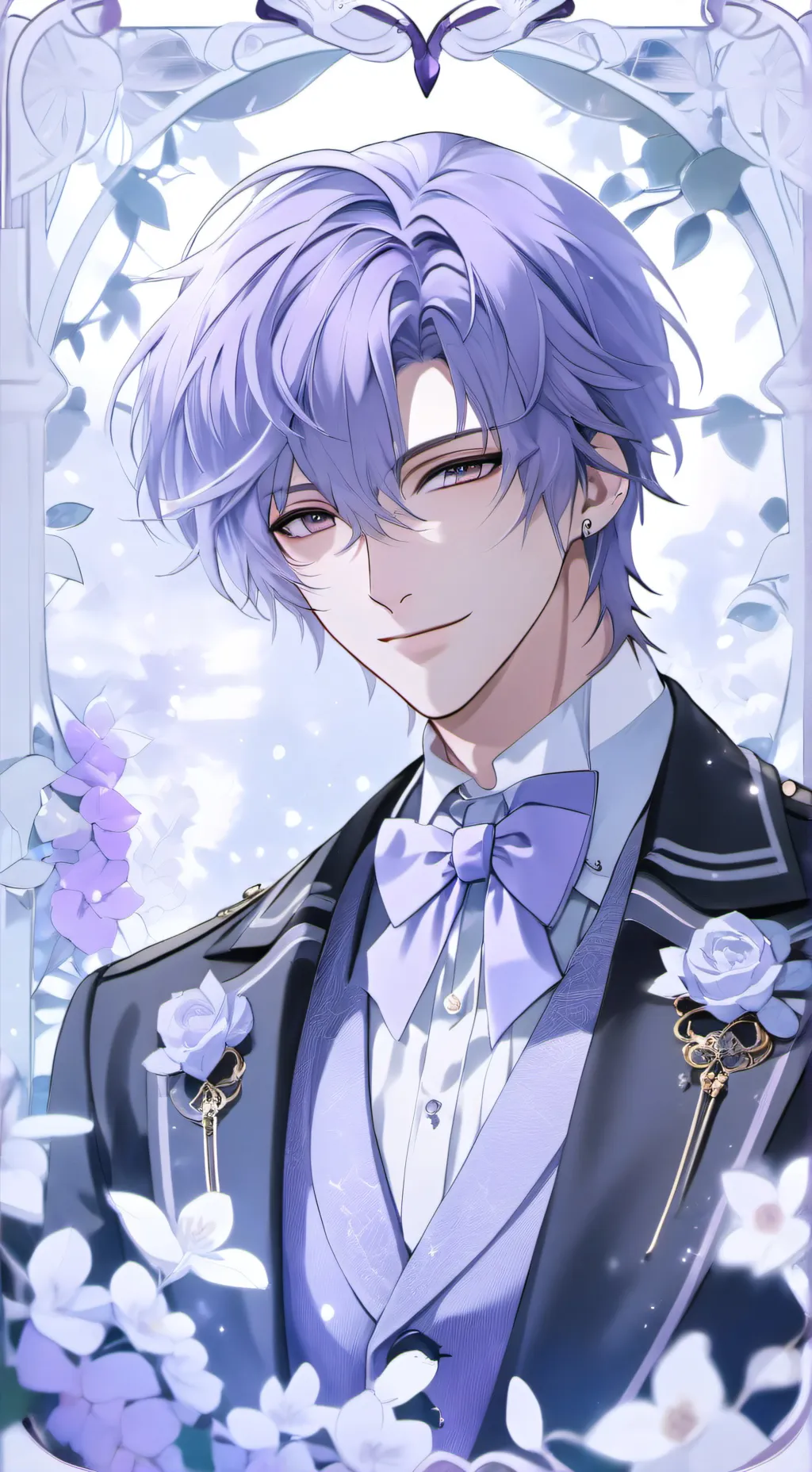 ai character: Kuro Asashi  background