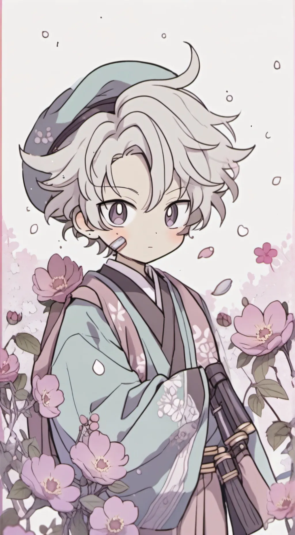 ai character: mitad humano background