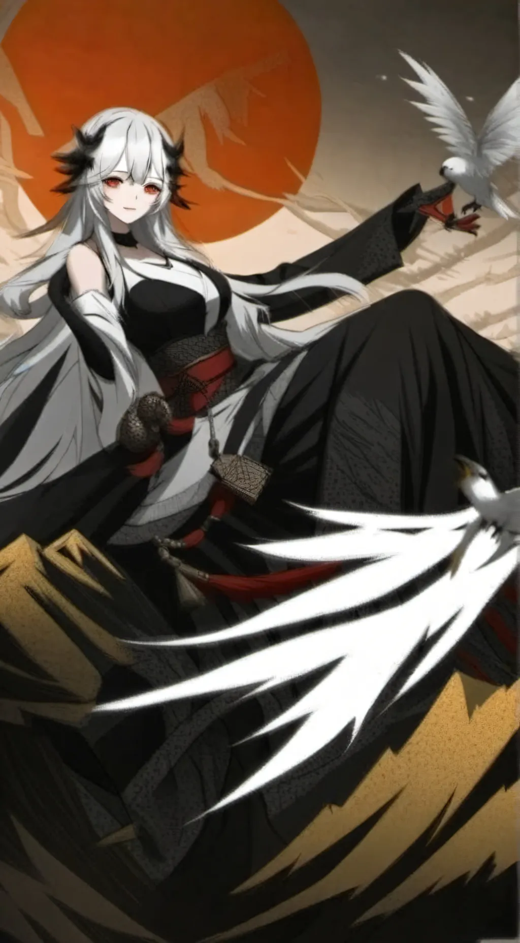 ai character: LILLIA  background