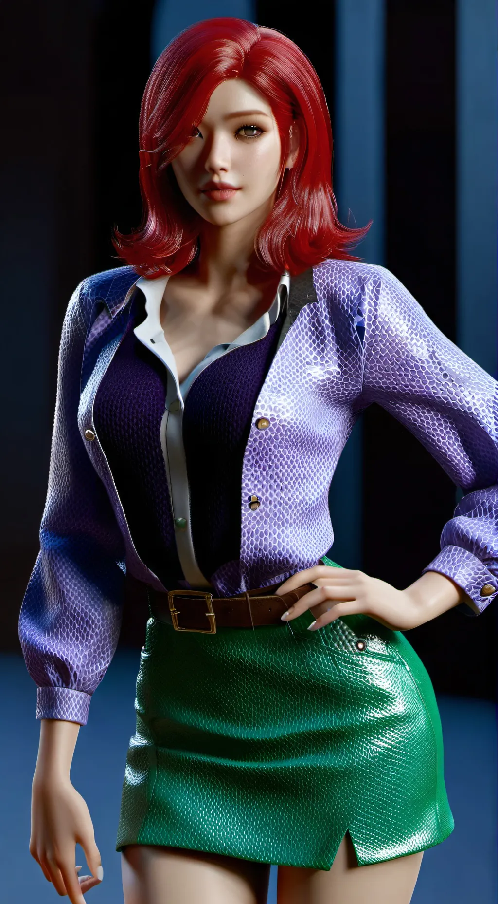 ai character: Mandy Wells  background