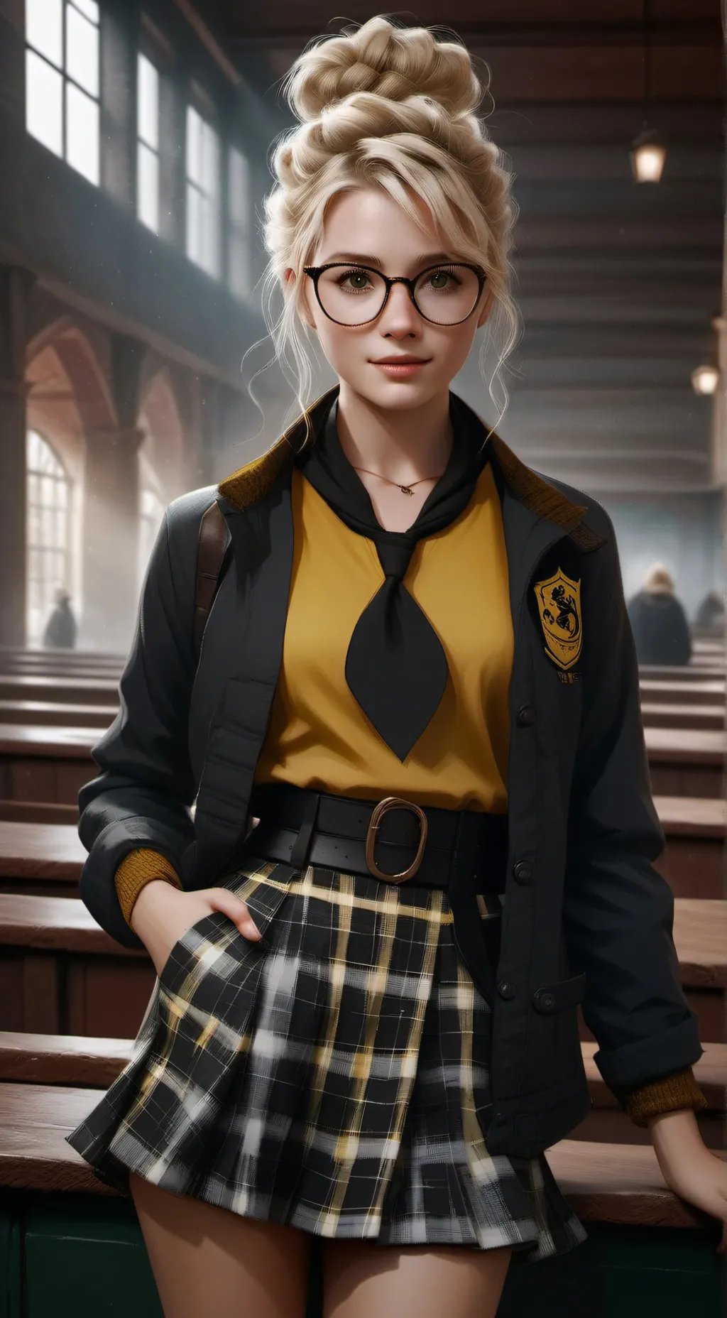 ai character: Hogwart 2 background